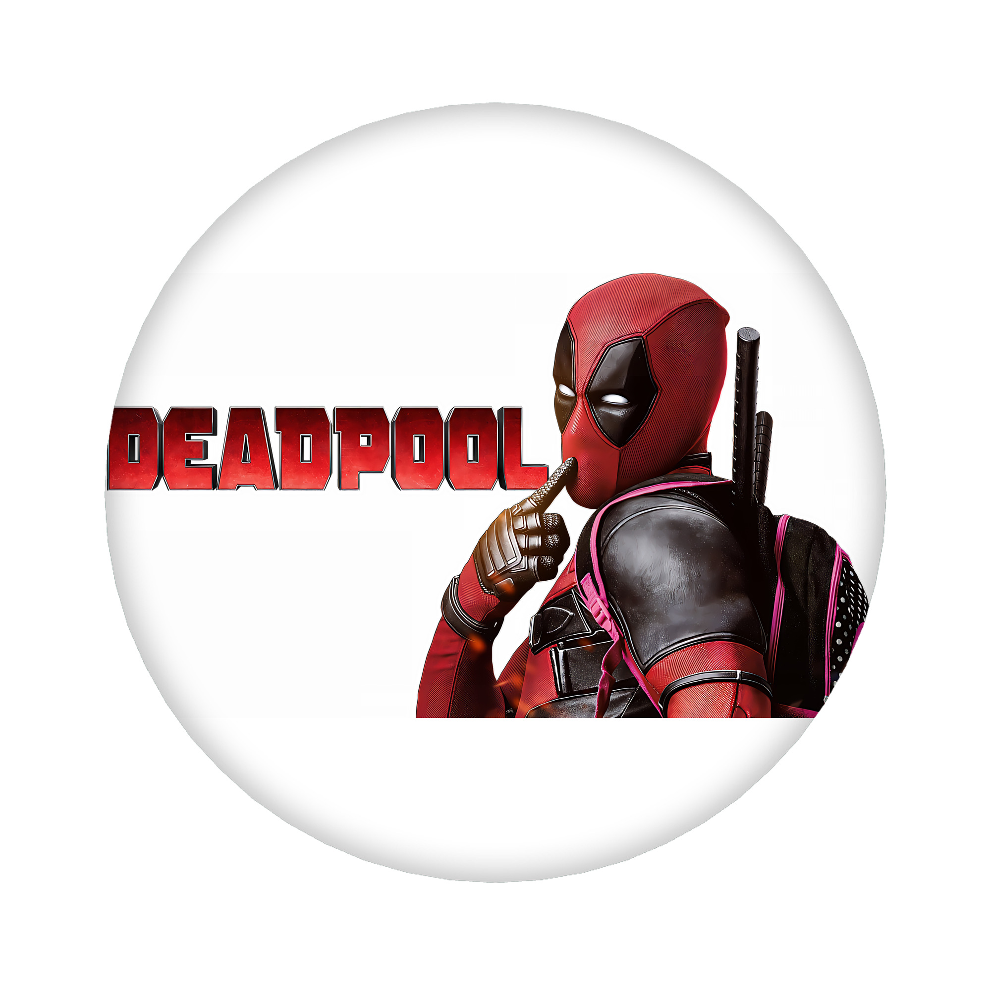 （画像用） Deadpool デッドプール 6cm 缶バッジ 複数セット