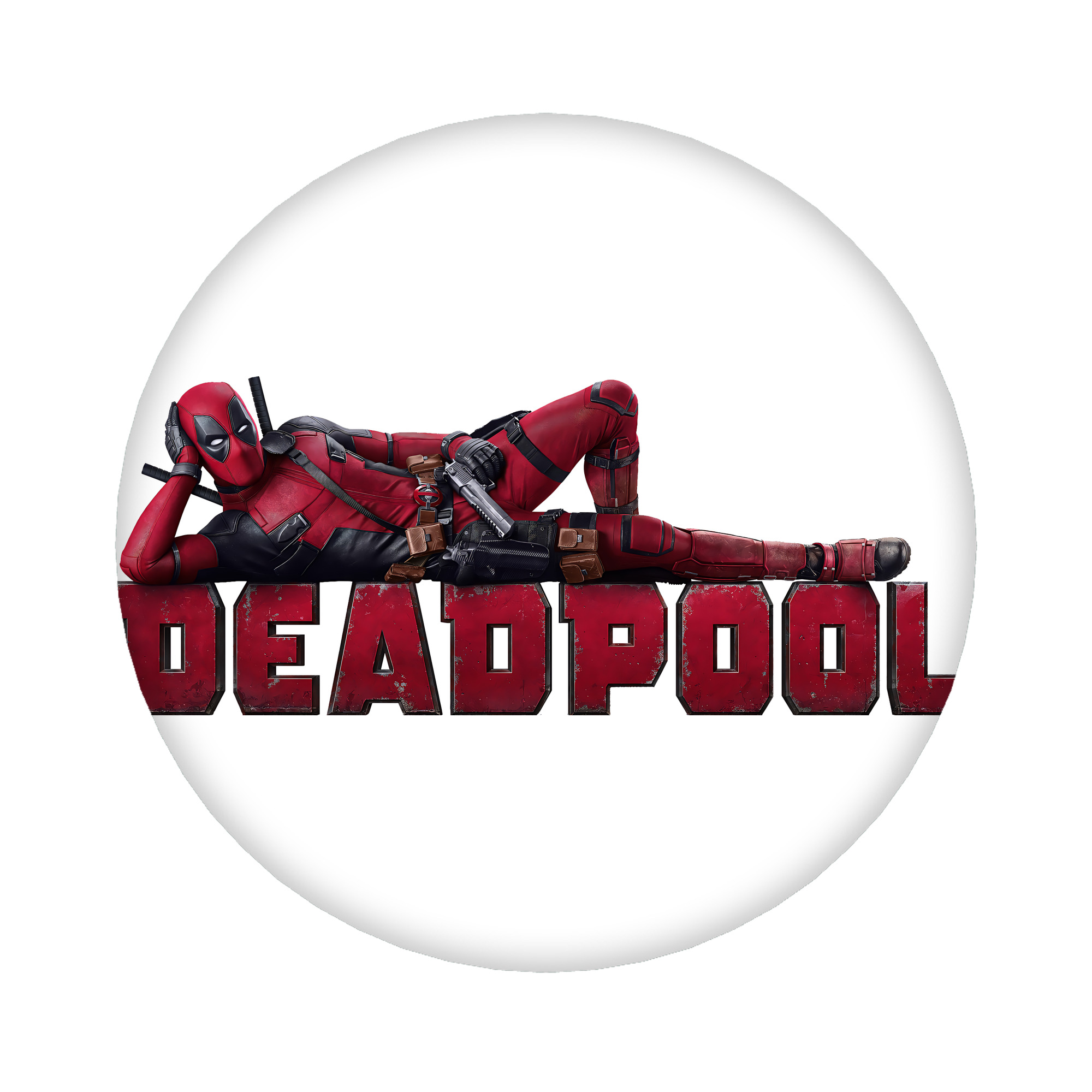 （画像用） Deadpool デッドプール 6cm 缶バッジ 複数セット