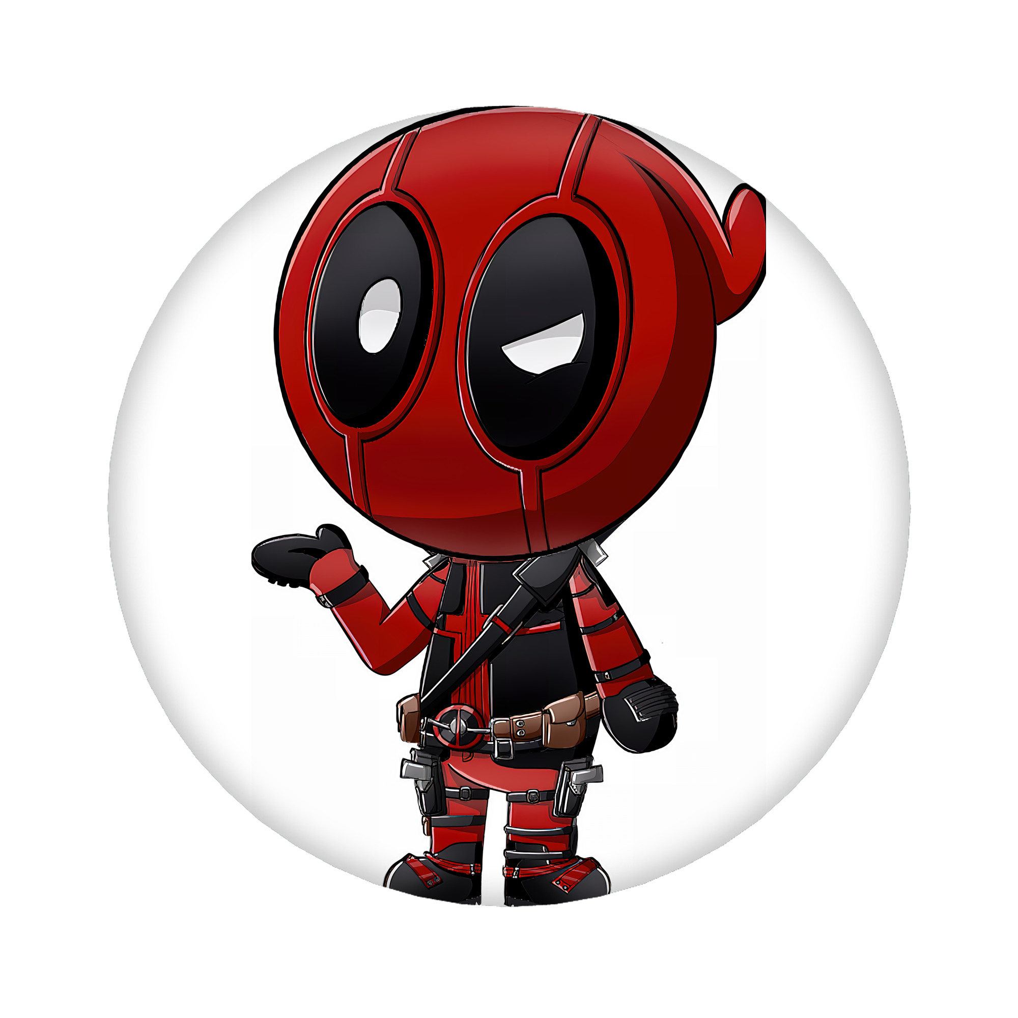 （画像用） Deadpool デッドプール 6cm 缶バッジ 複数セット