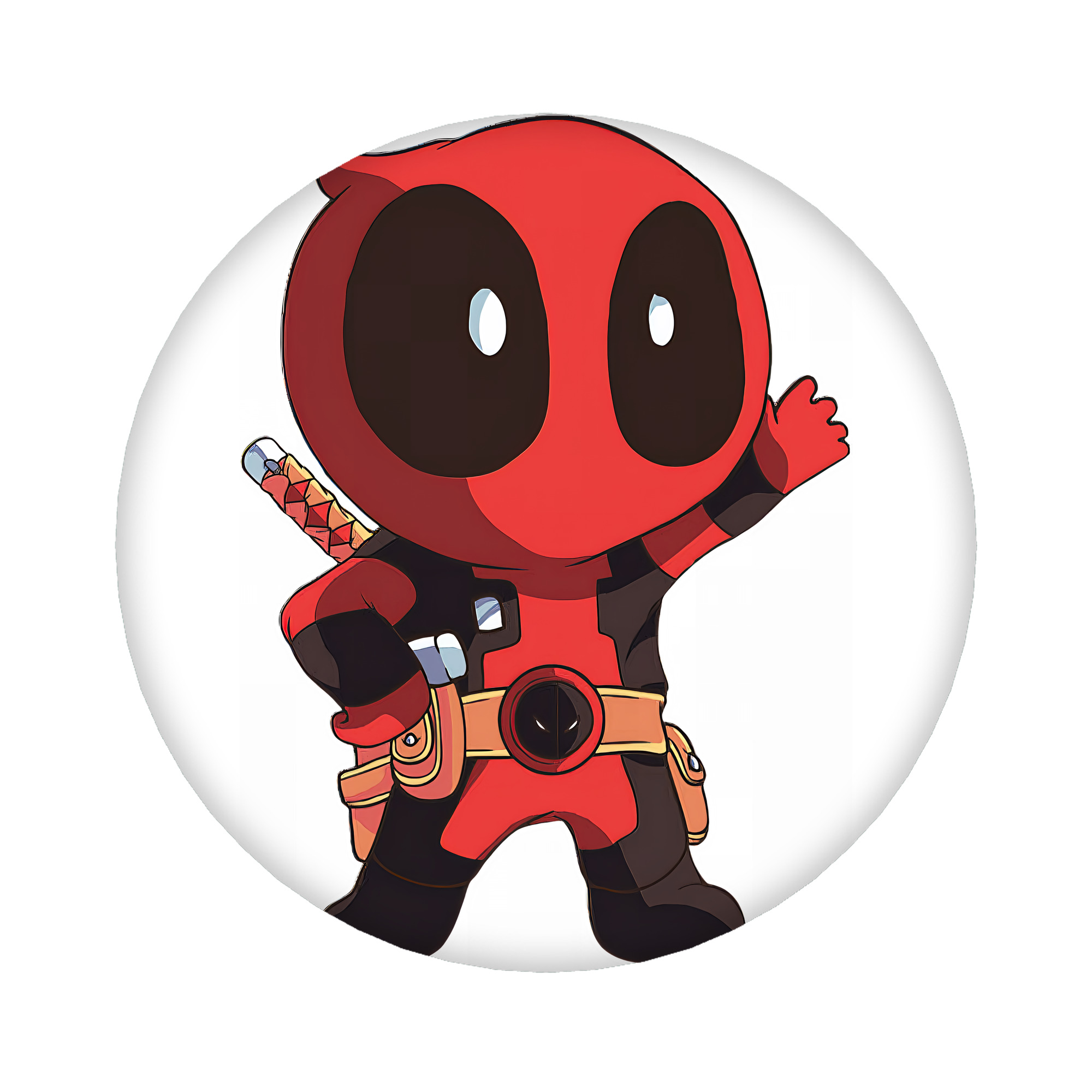 （画像用） Deadpool デッドプール 6cm 缶バッジ 複数セット