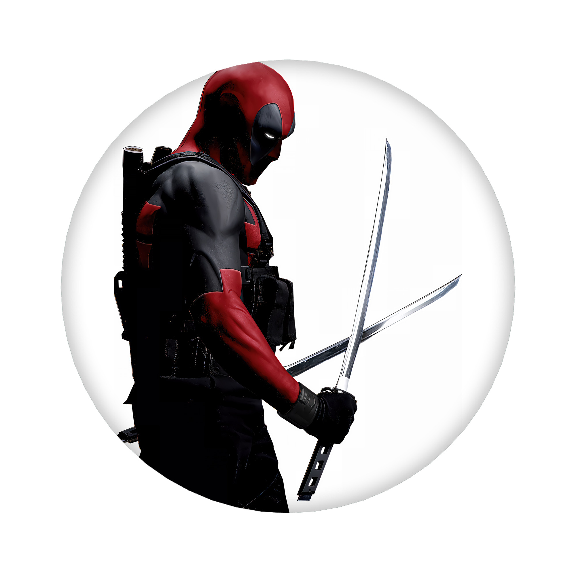 （画像用） Deadpool デッドプール 6cm 缶バッジ 複数セット