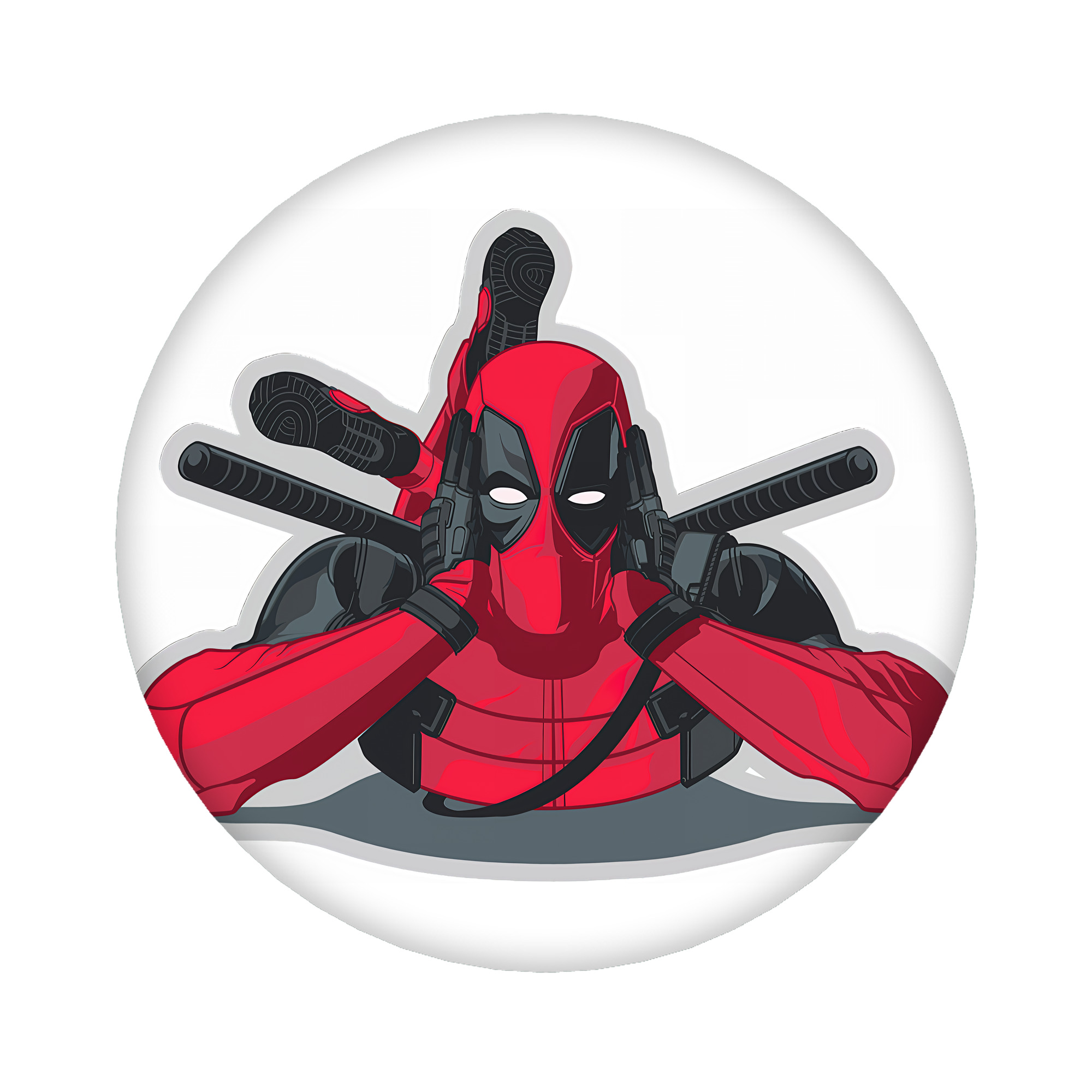 （画像用） Deadpool デッドプール 6cm 缶バッジ 複数セット