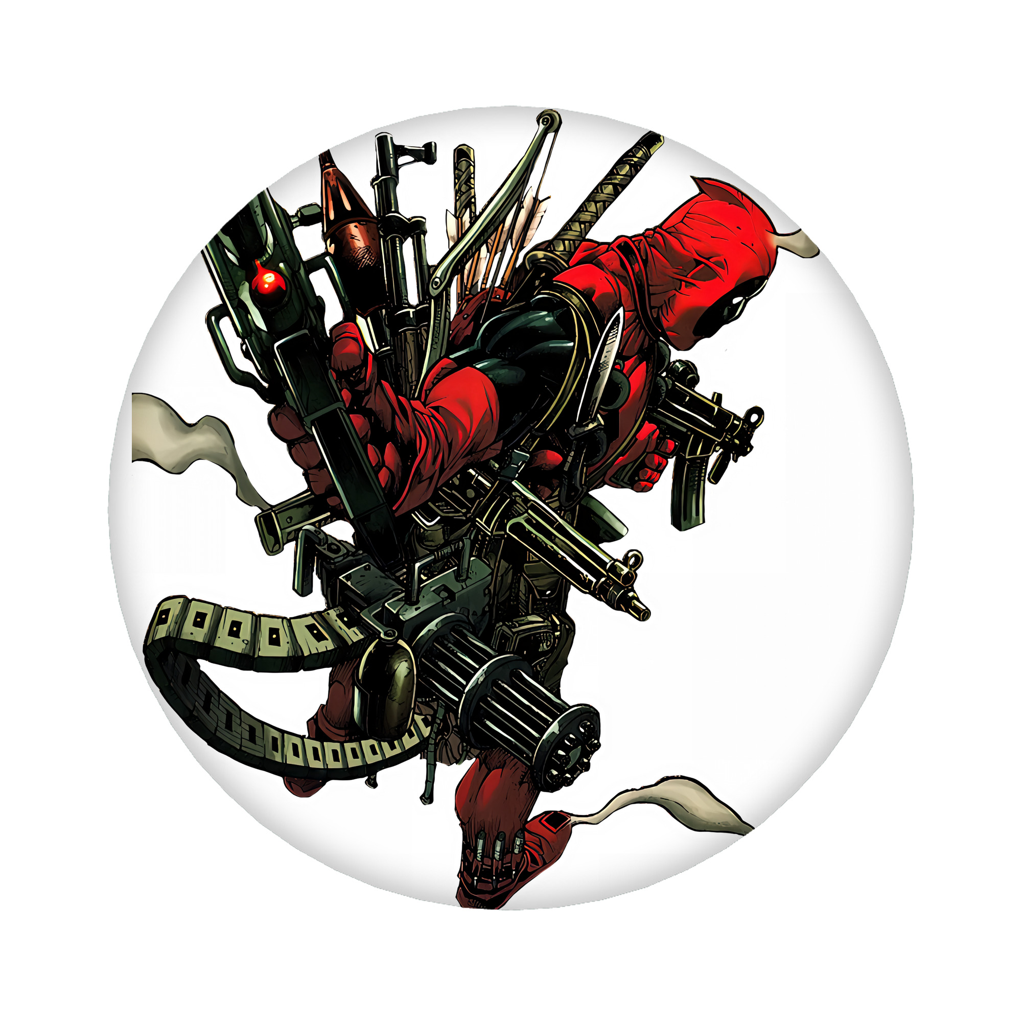 （画像用） Deadpool デッドプール 6cm 缶バッジ 複数セット