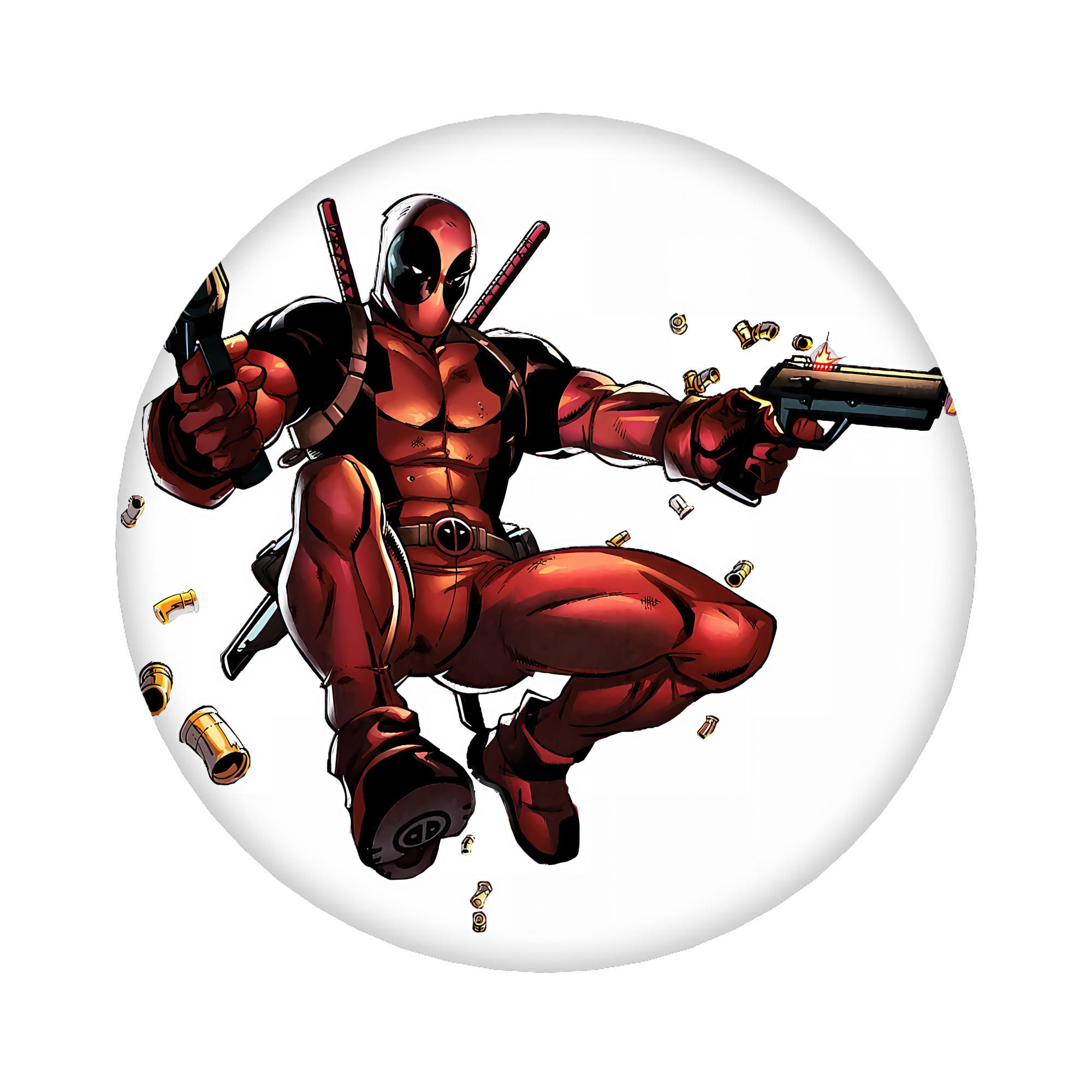 （画像用） Deadpool デッドプール 6cm 缶バッジ 複数セット