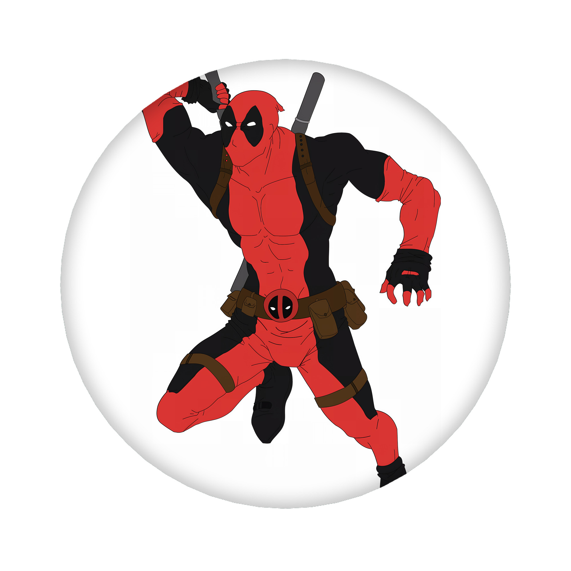 （画像用） Deadpool デッドプール 6cm 缶バッジ 複数セット