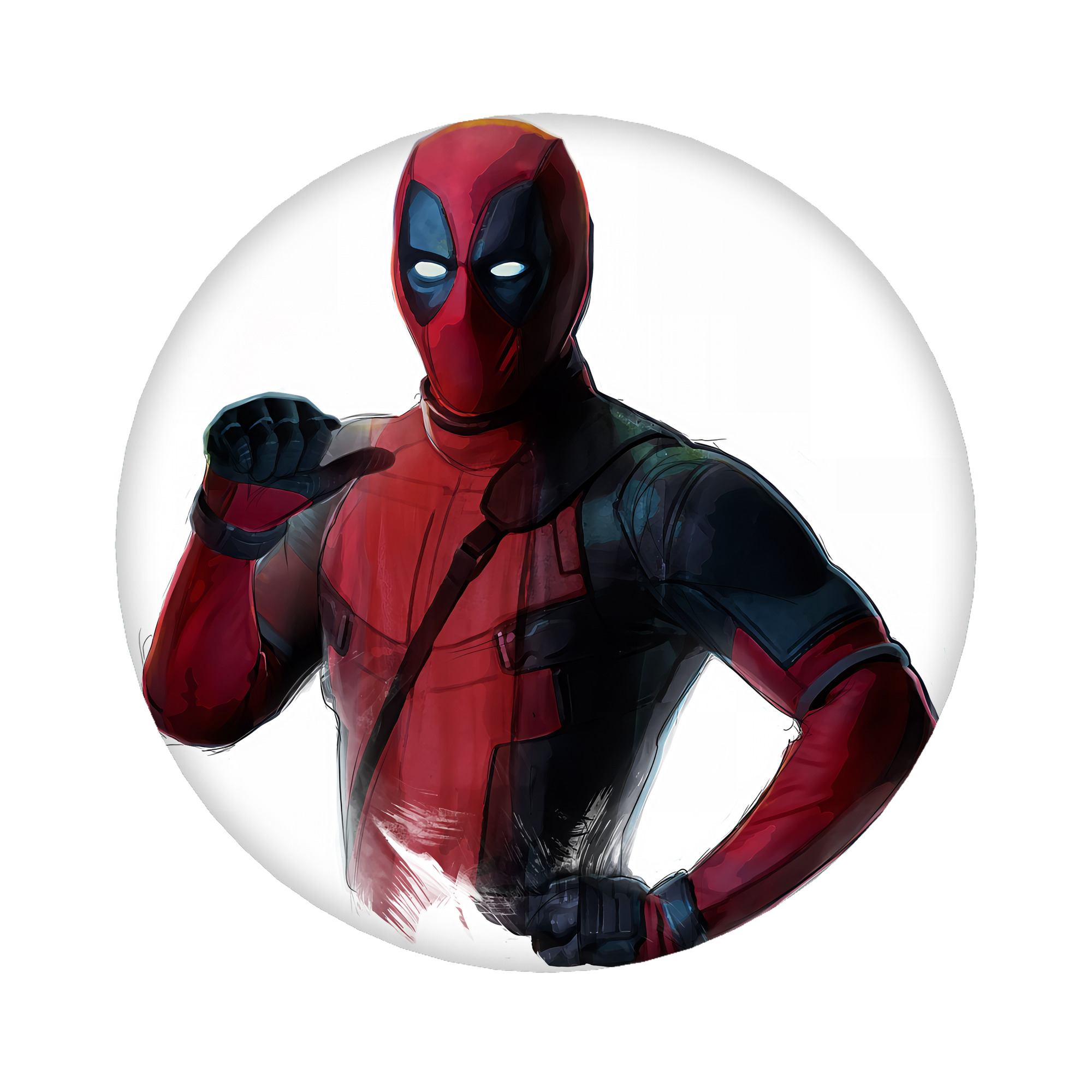 （画像用） Deadpool デッドプール 6cm 缶バッジ 複数セット