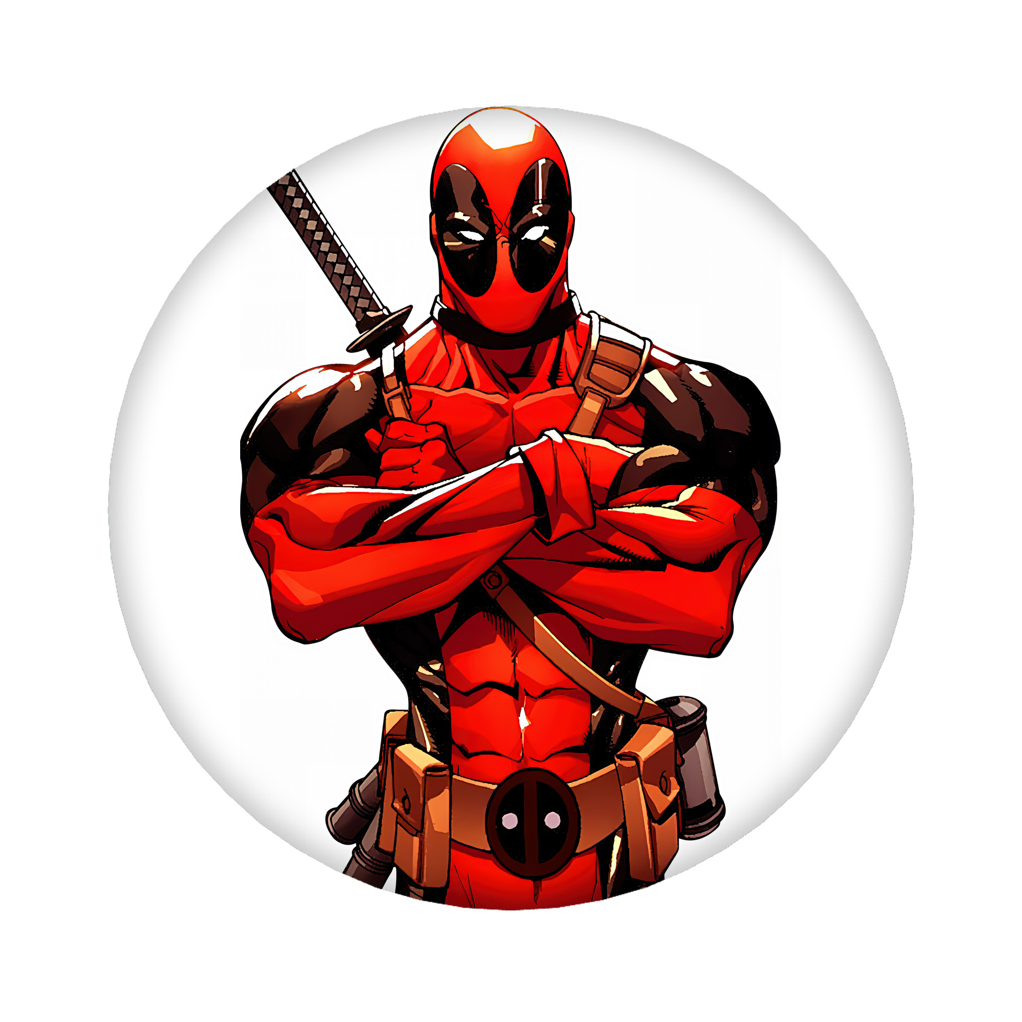 （画像用） Deadpool デッドプール 6cm 缶バッジ 複数セット