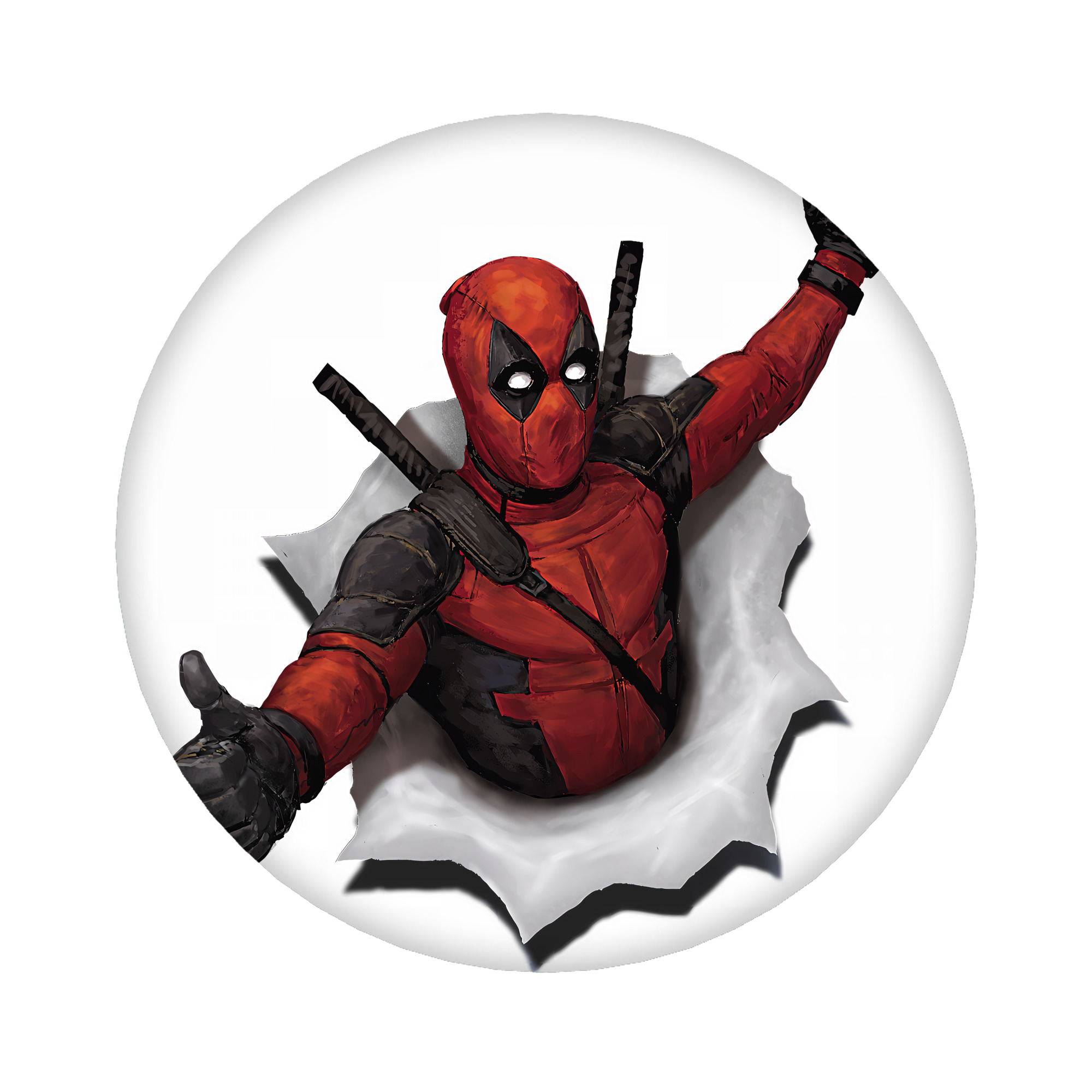 （画像用） Deadpool デッドプール 6cm 缶バッジ 複数セット