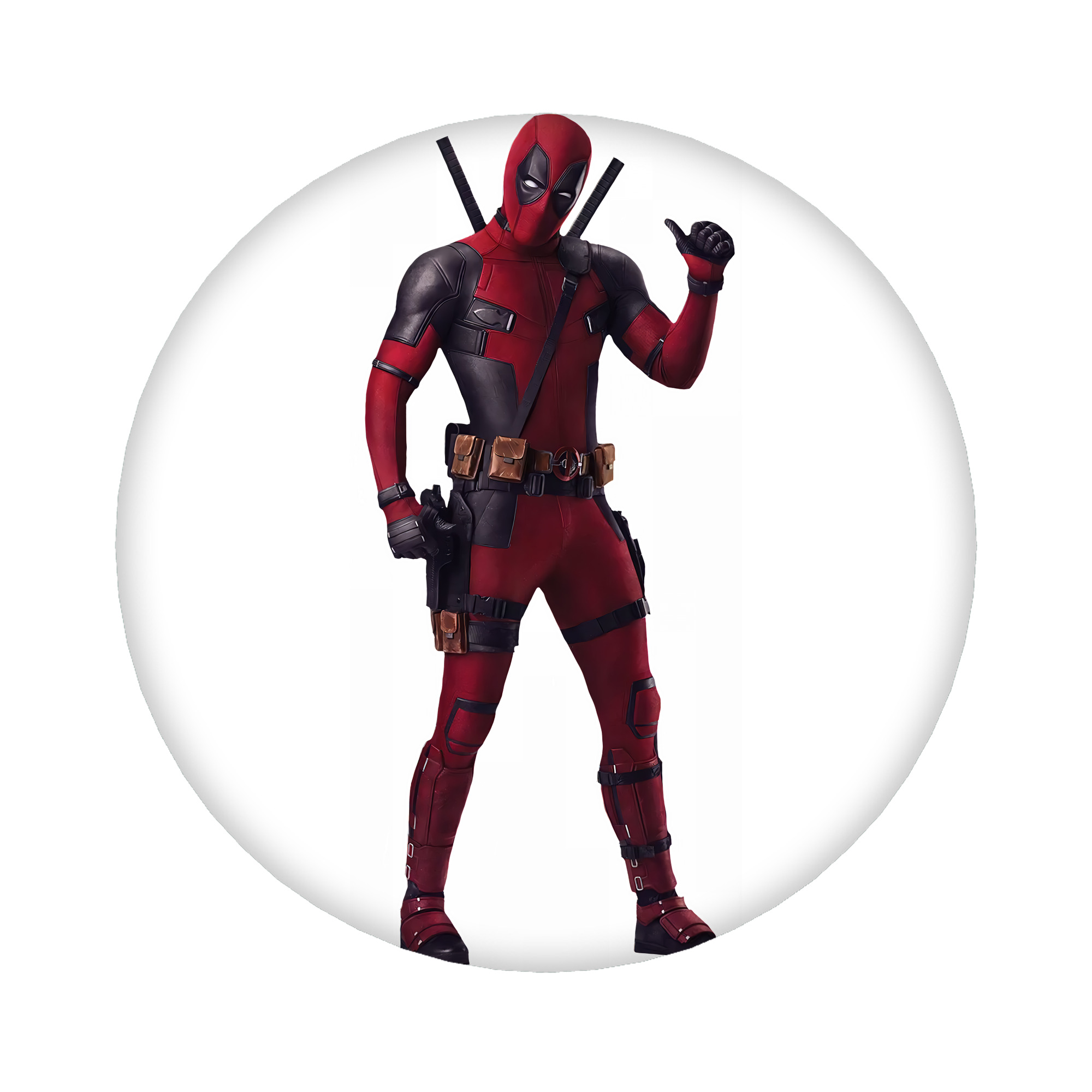 （画像用） Deadpool デッドプール 6cm 缶バッジ 複数セット