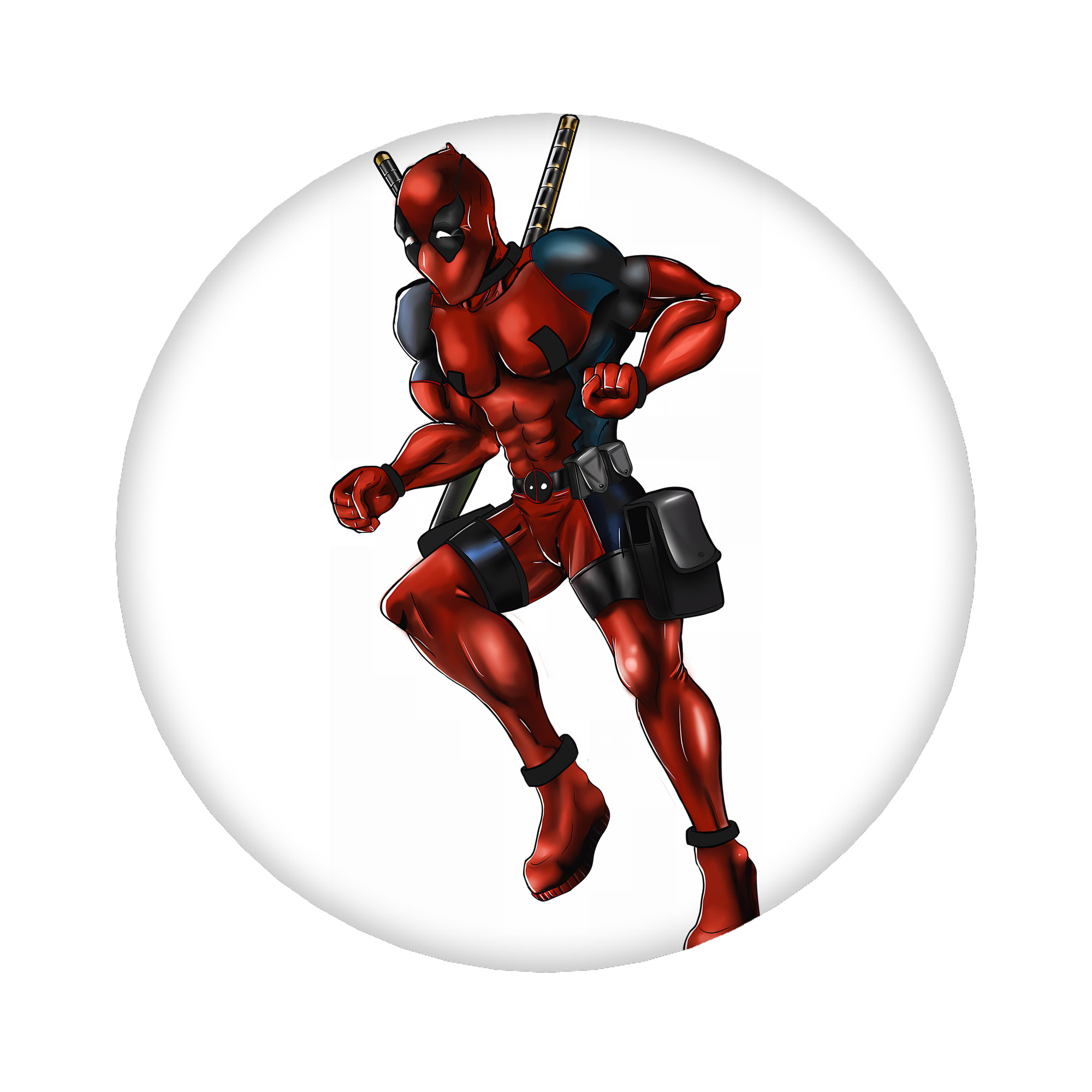 （画像用） Deadpool デッドプール 6cm 缶バッジ 複数セット