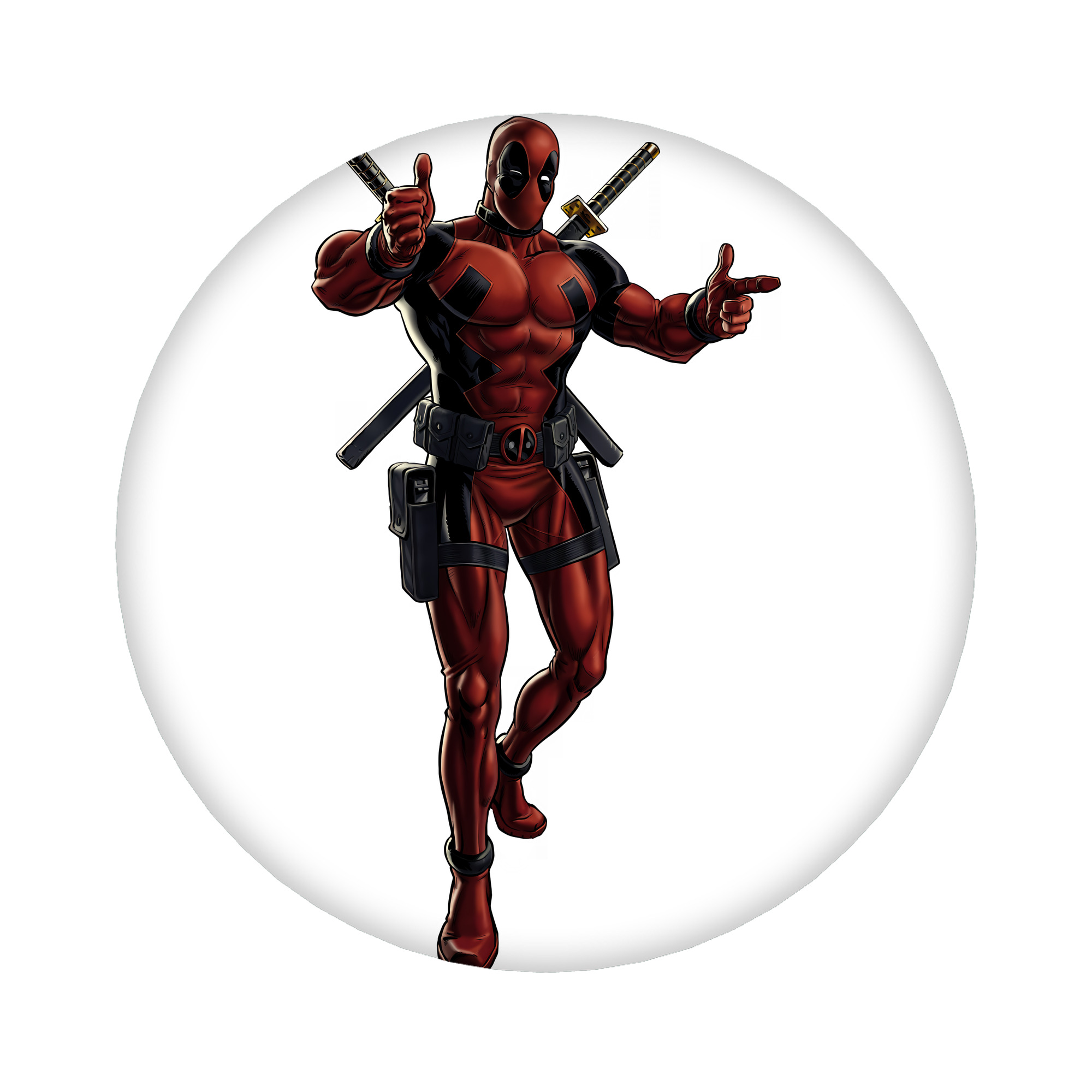 （画像用） Deadpool デッドプール 6cm 缶バッジ 複数セット