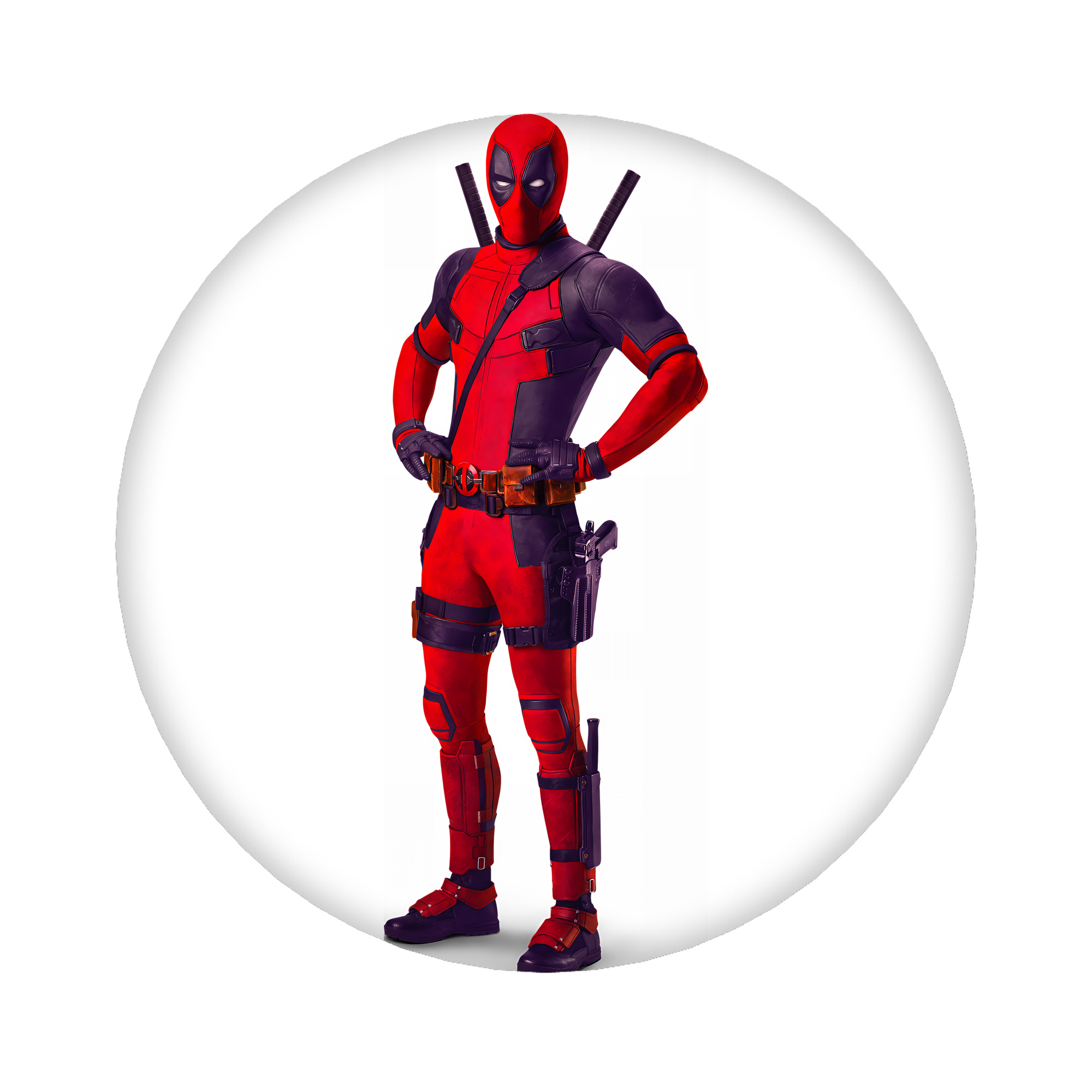 （画像用） Deadpool デッドプール 6cm 缶バッジ 複数セット