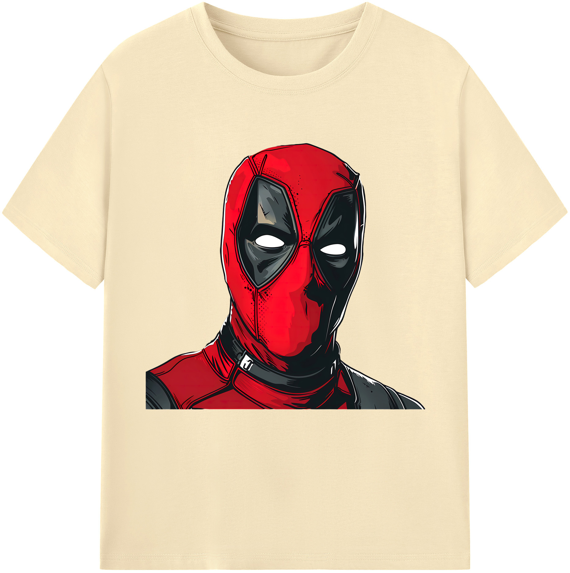 （画像用） Deadpool デッドプール 綿100％半袖Tシャツ（フロントプリント）