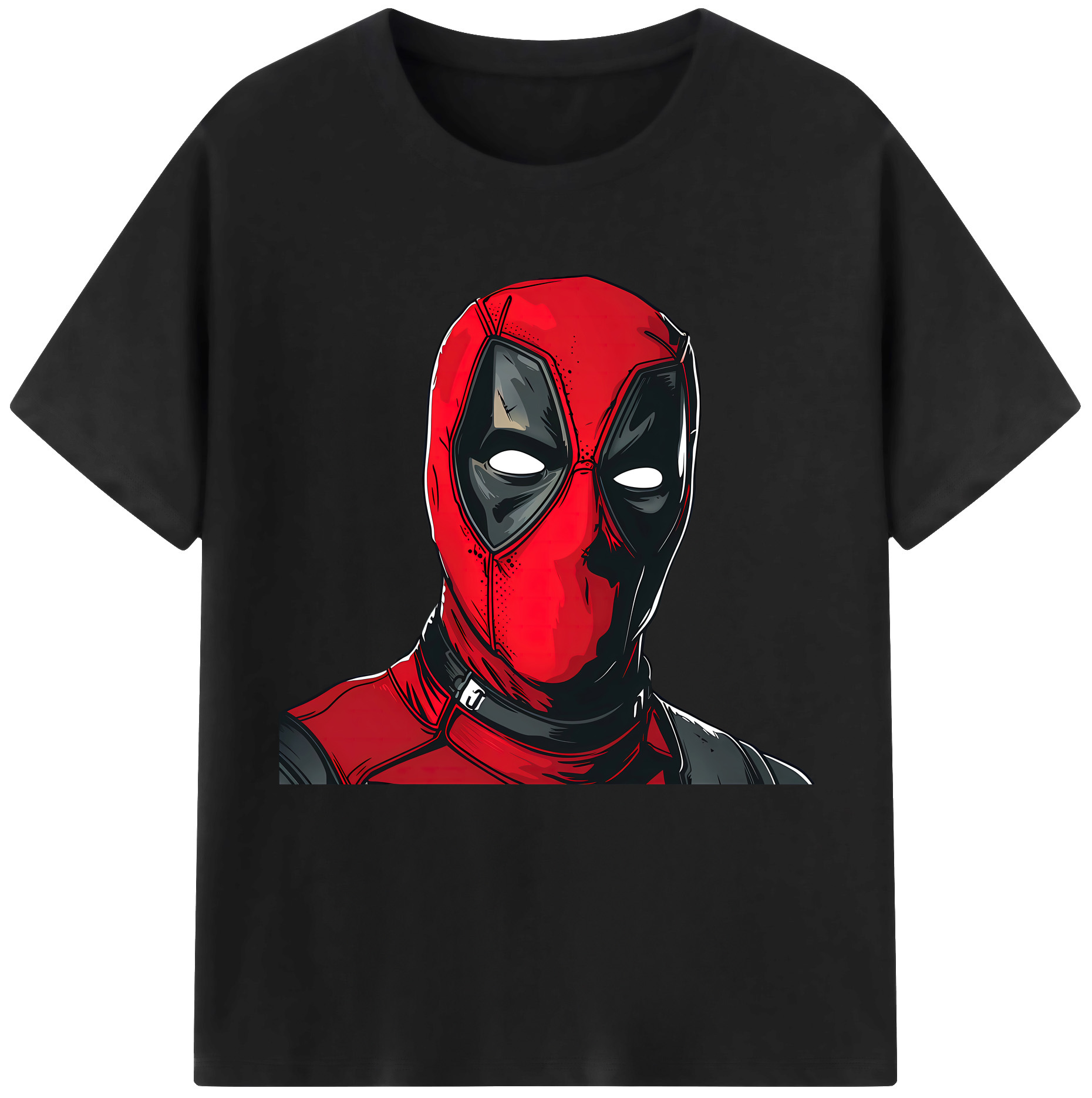 （画像用） Deadpool デッドプール 綿100％半袖Tシャツ（フロントプリント）