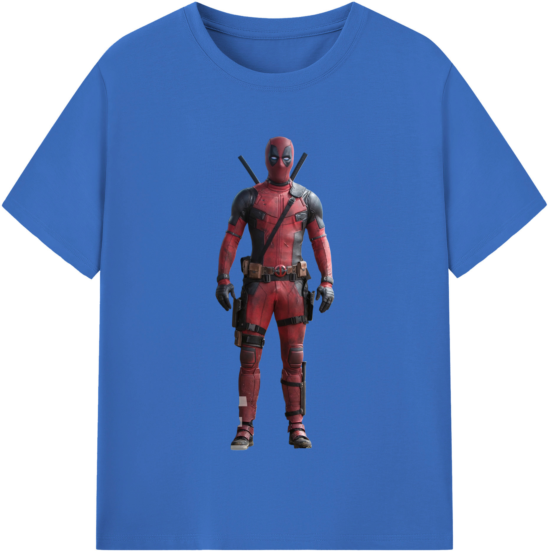 （画像用） Deadpool デッドプール 綿100％半袖Tシャツ（フロントプリント）
