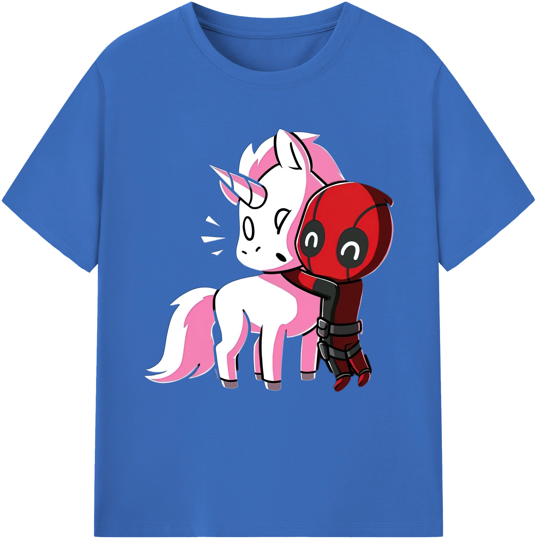 （画像用） Deadpool デッドプール 綿100％半袖Tシャツ（フロントプリント）