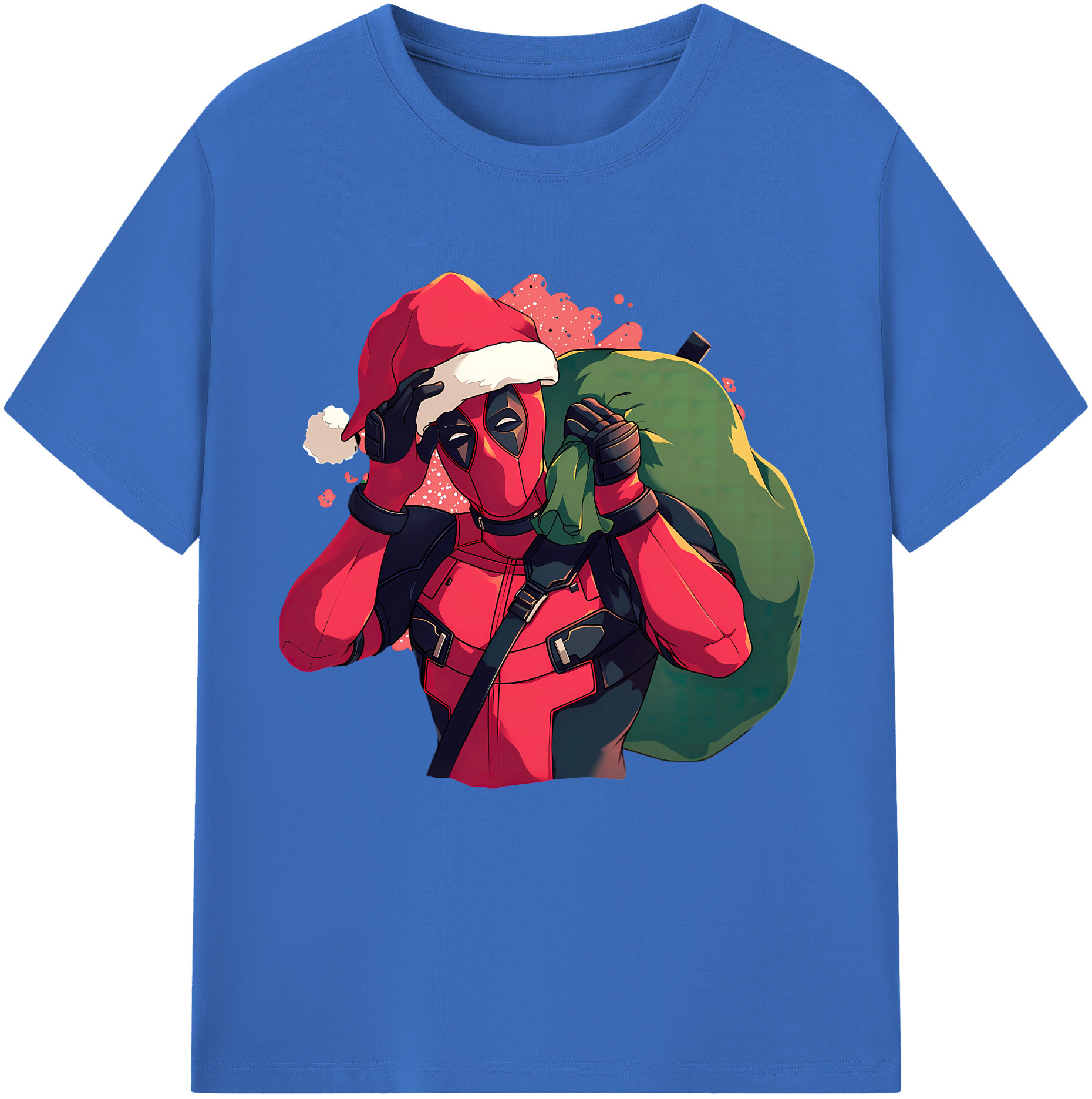 （画像用） Deadpool デッドプール 綿100％半袖Tシャツ（フロントプリント）