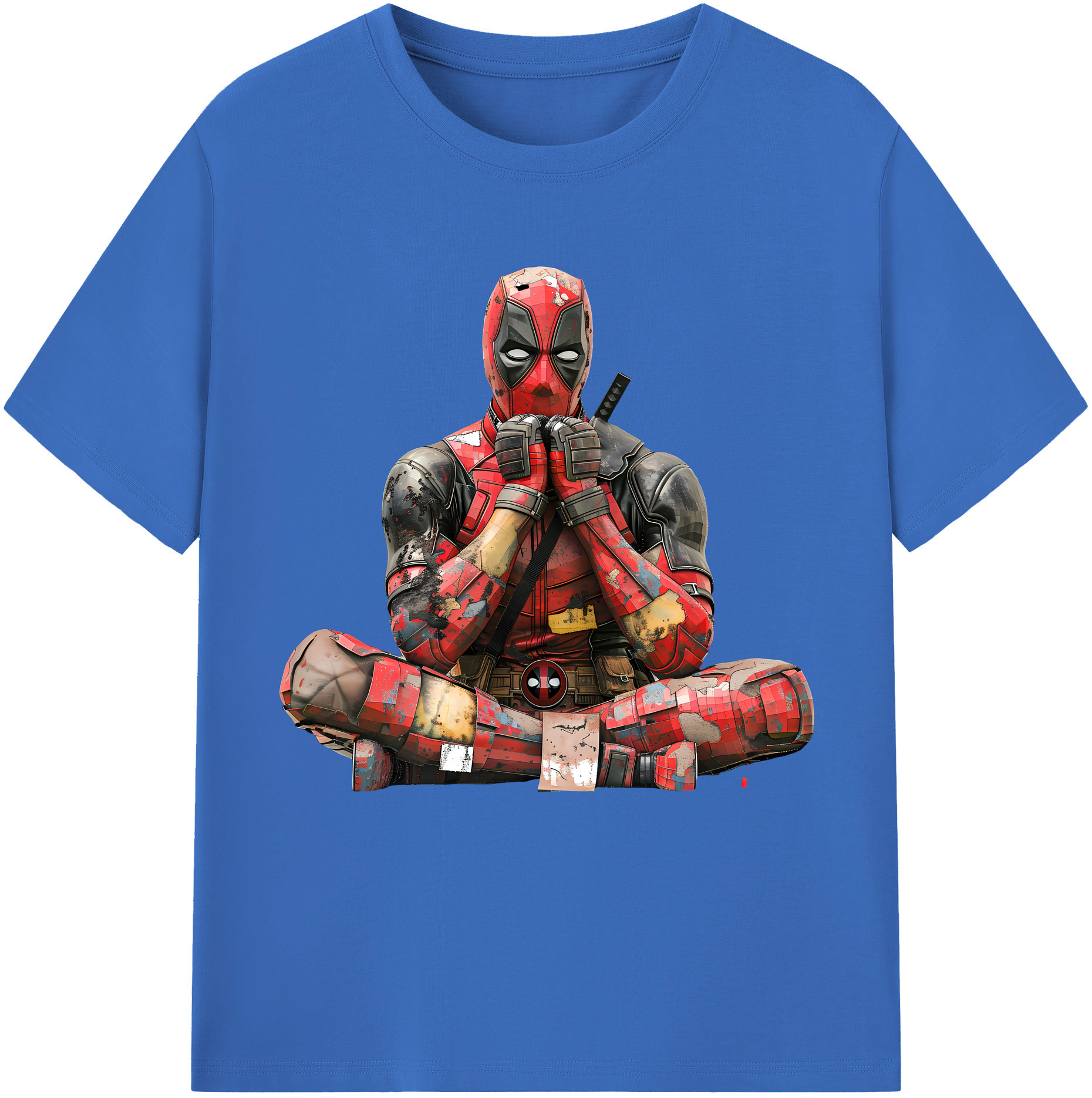 （画像用） Deadpool デッドプール 綿100％半袖Tシャツ（フロントプリント）