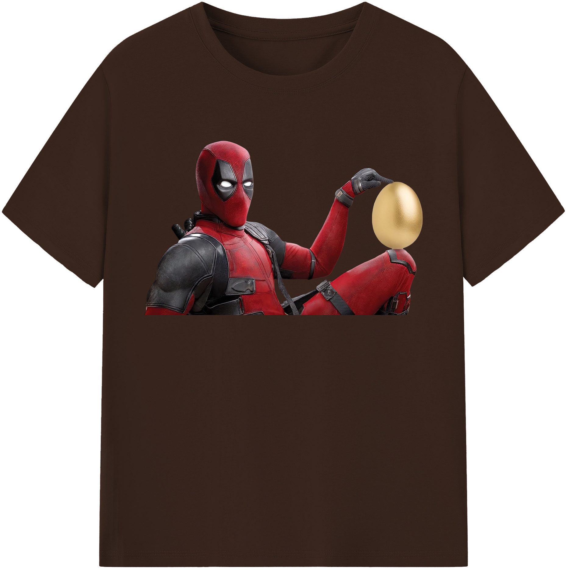 （画像用） Deadpool デッドプール 綿100％半袖Tシャツ（フロントプリント）