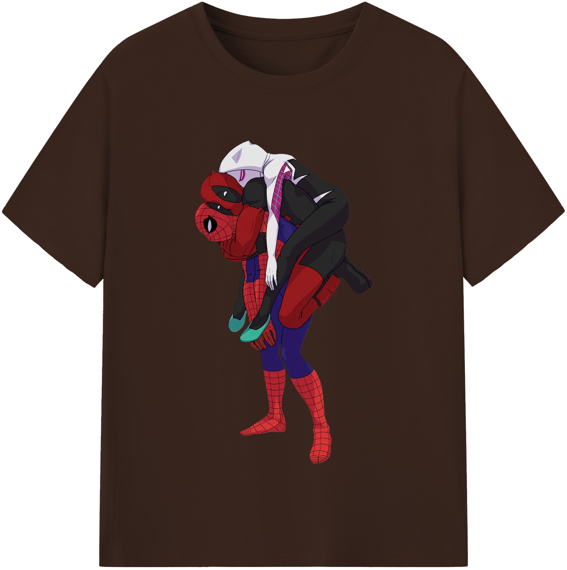 （画像用） Deadpool デッドプール 綿100％半袖Tシャツ（フロントプリント）