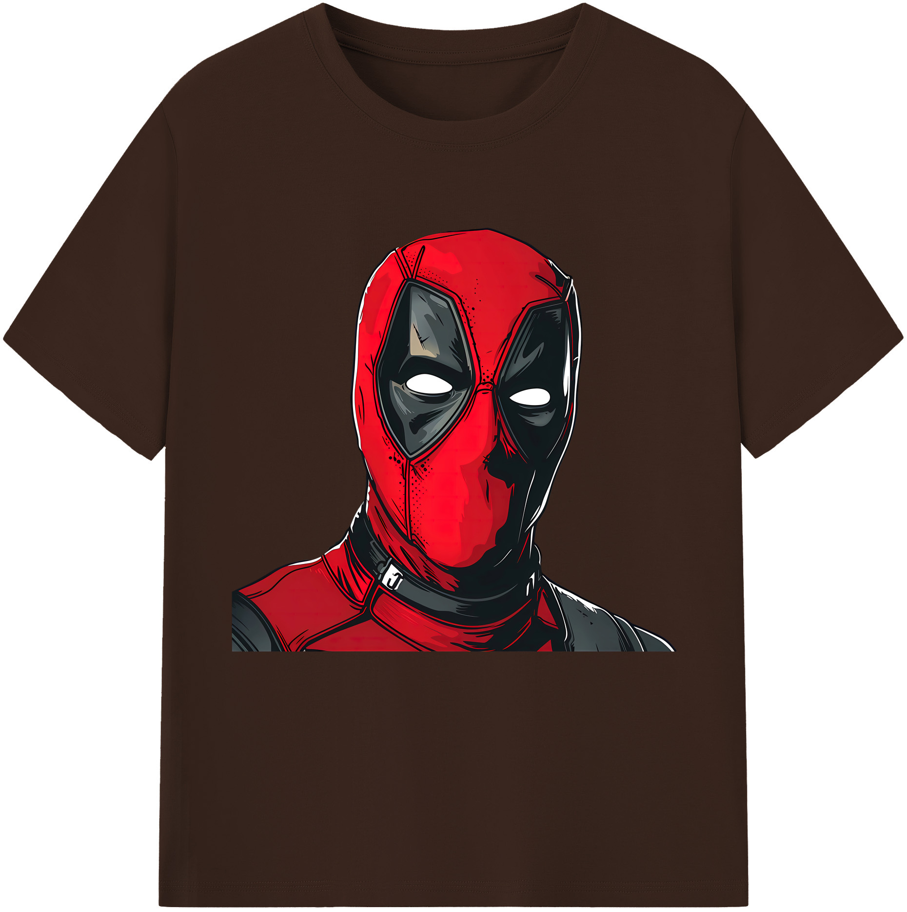 （画像用） Deadpool デッドプール 綿100％半袖Tシャツ（フロントプリント）