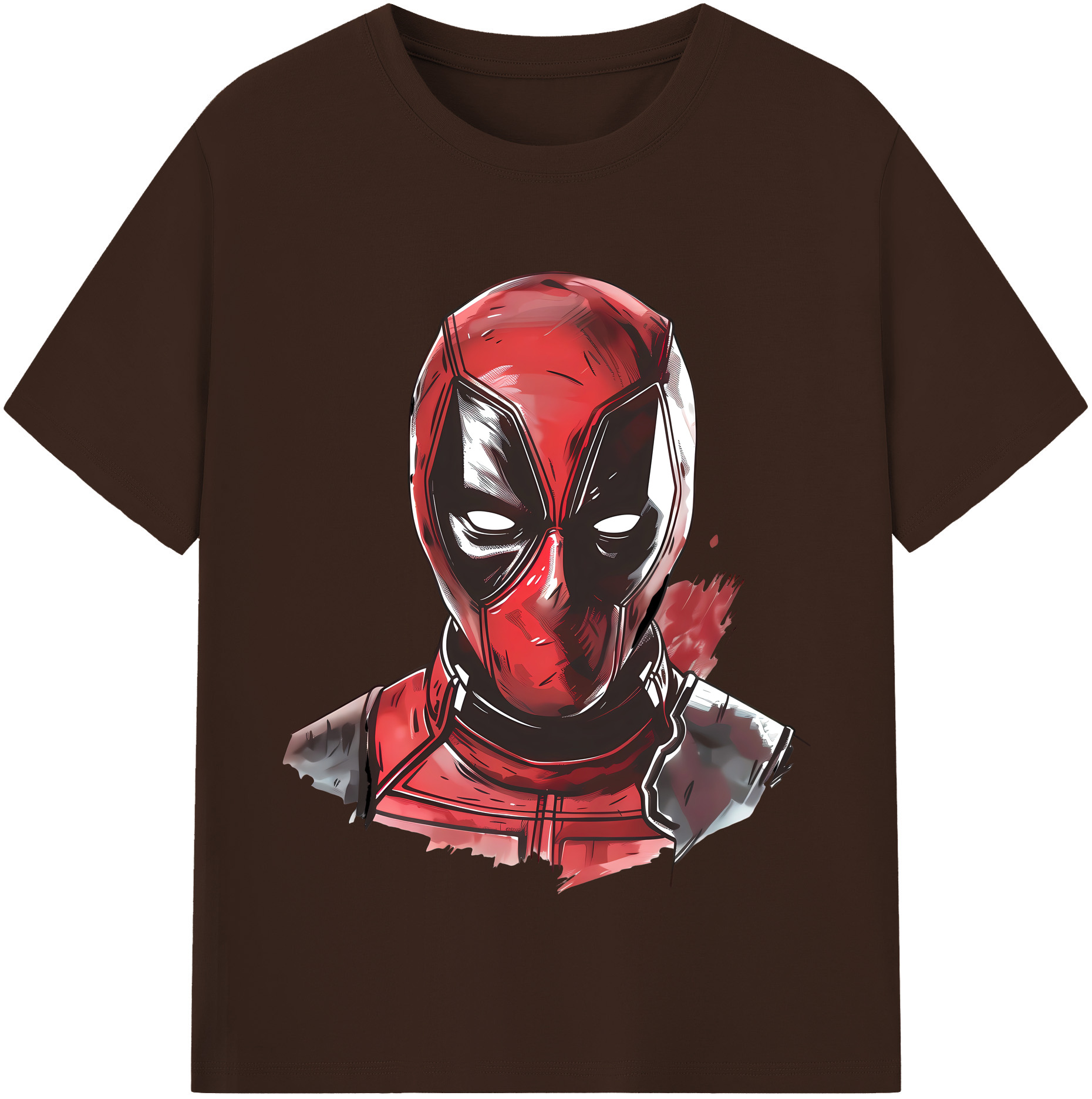 （画像用） Deadpool デッドプール 綿100％半袖Tシャツ（フロントプリント）