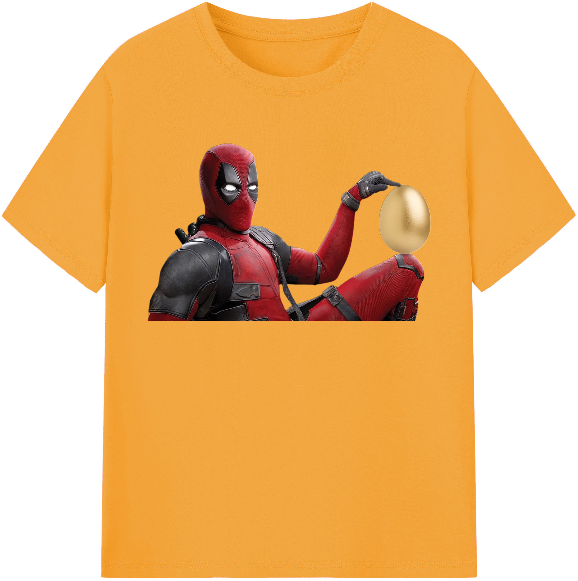 （画像用） Deadpool デッドプール 綿100％半袖Tシャツ（フロントプリント）