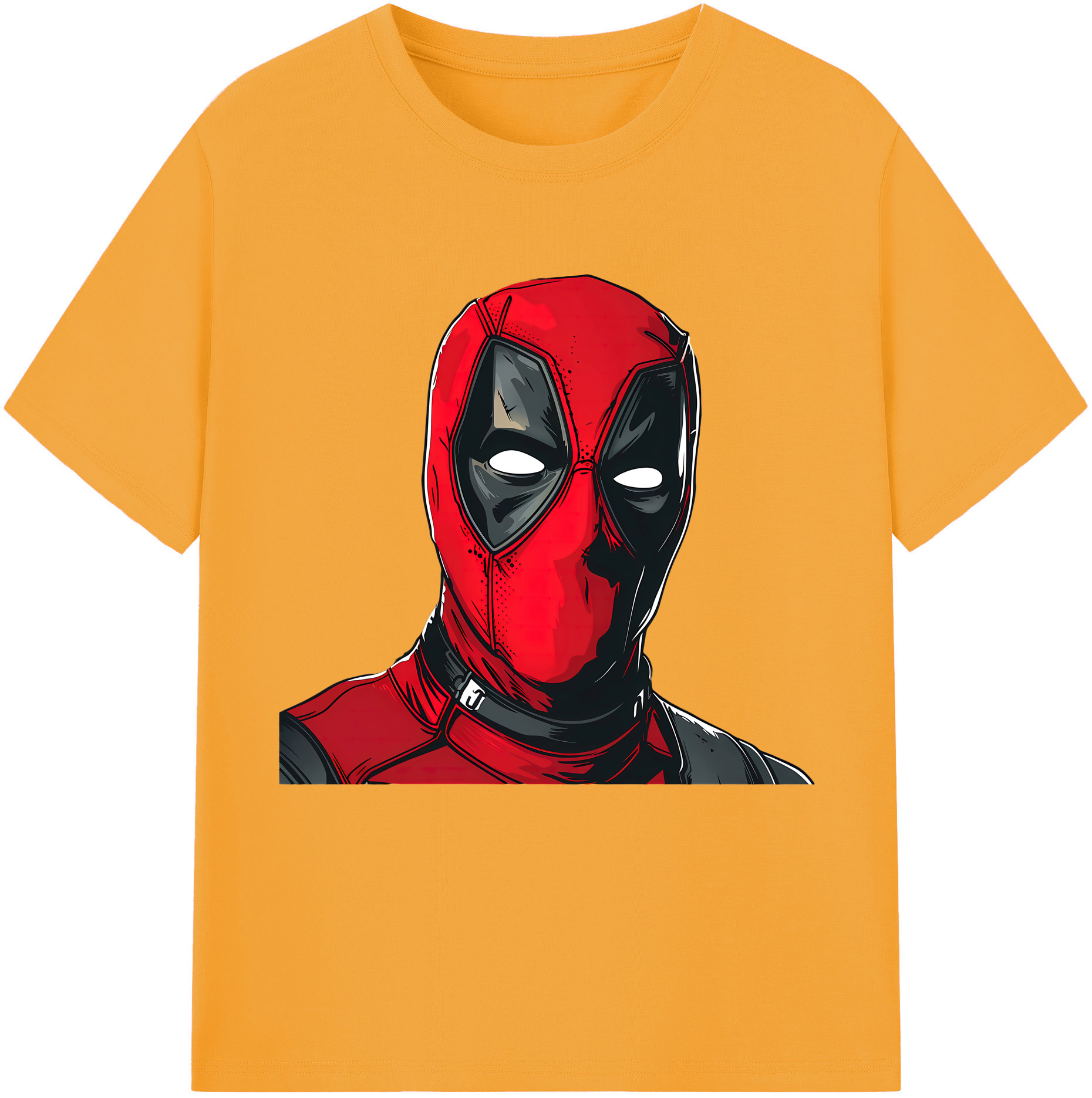 （画像用） Deadpool デッドプール 綿100％半袖Tシャツ（フロントプリント）