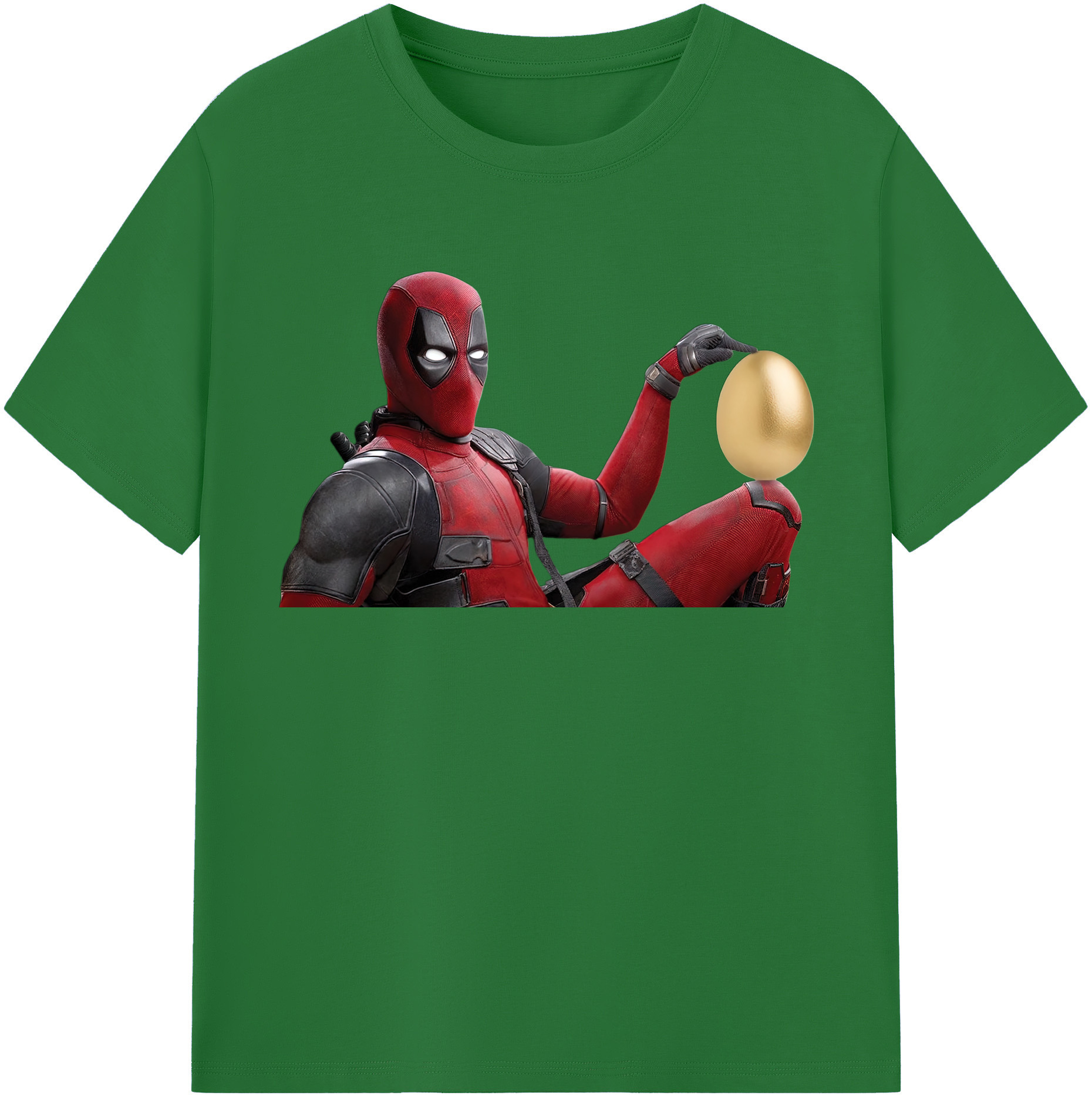 （画像用） Deadpool デッドプール 綿100％半袖Tシャツ（フロントプリント）