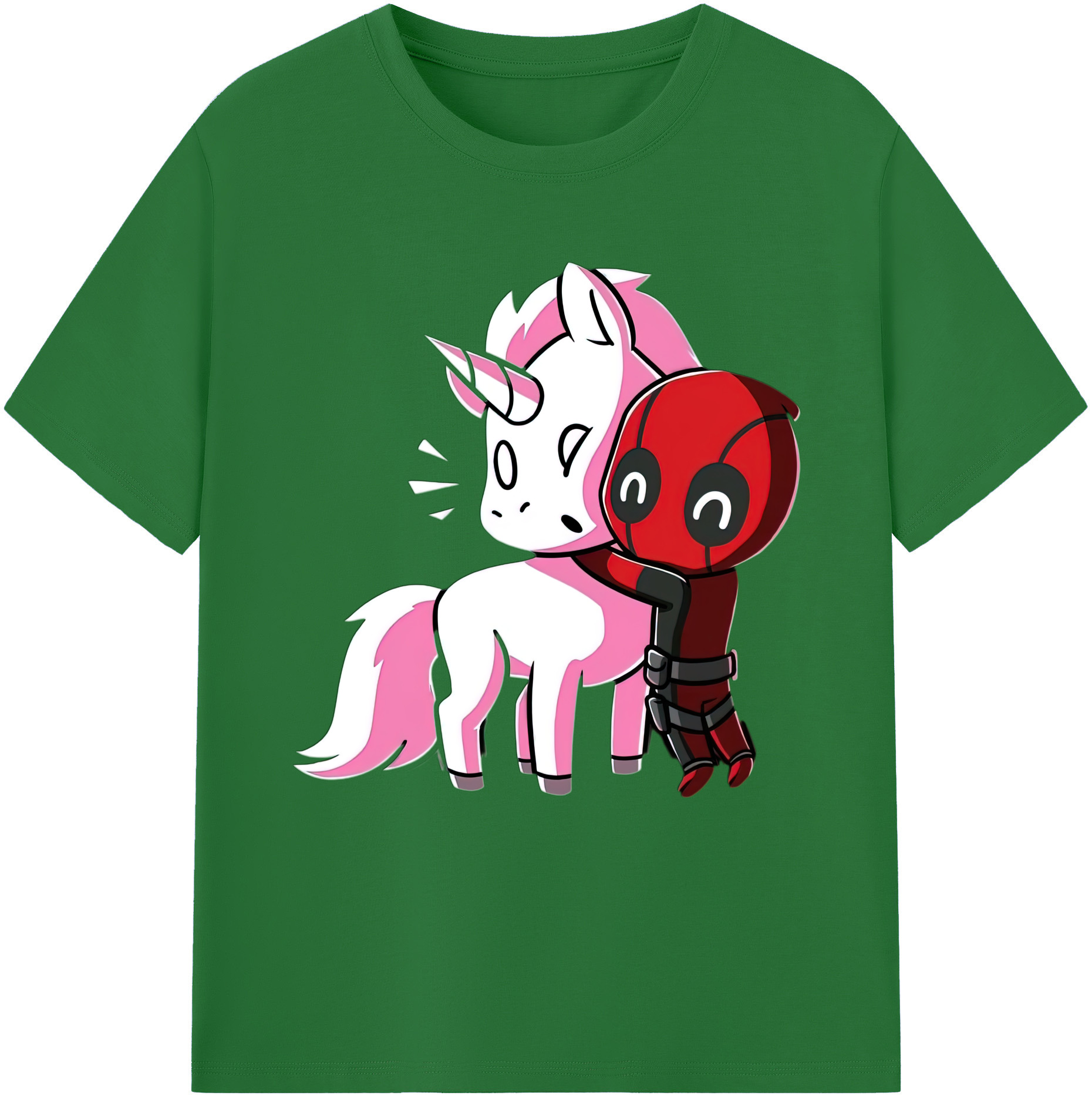 （画像用） Deadpool デッドプール 綿100％半袖Tシャツ（フロントプリント）