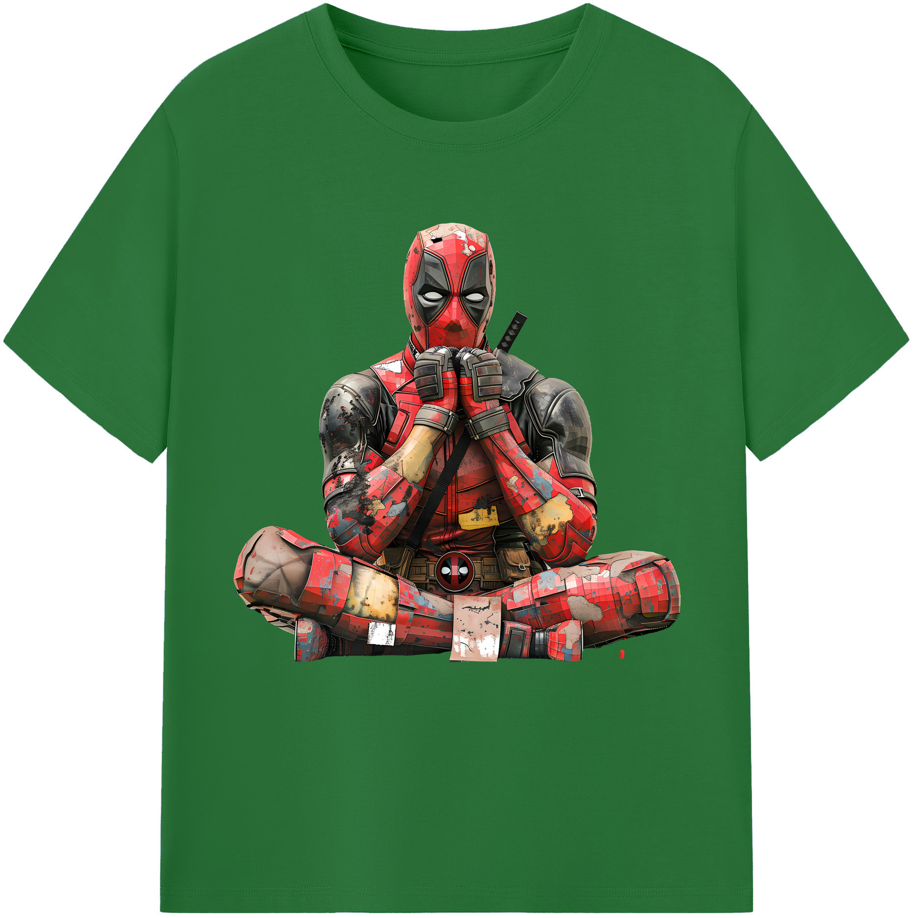 （画像用） Deadpool デッドプール 綿100％半袖Tシャツ（フロントプリント）