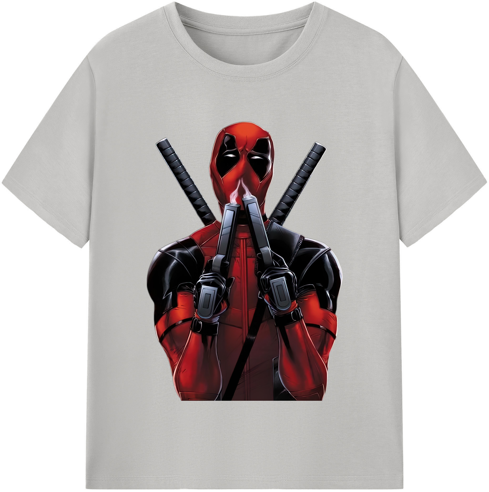 （画像用） Deadpool デッドプール 綿100％半袖Tシャツ（フロントプリント）