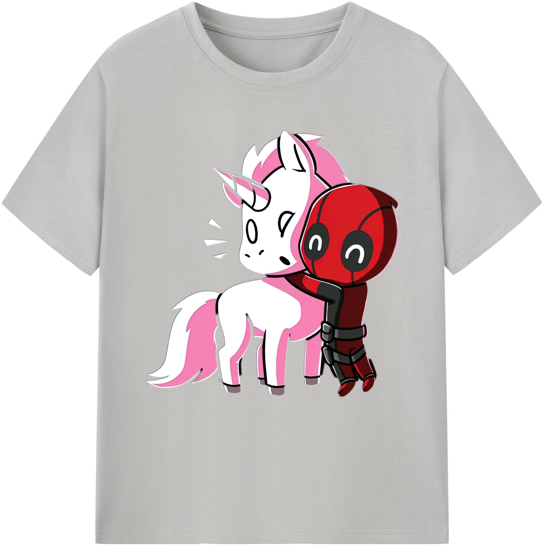 （画像用） Deadpool デッドプール 綿100％半袖Tシャツ（フロントプリント）