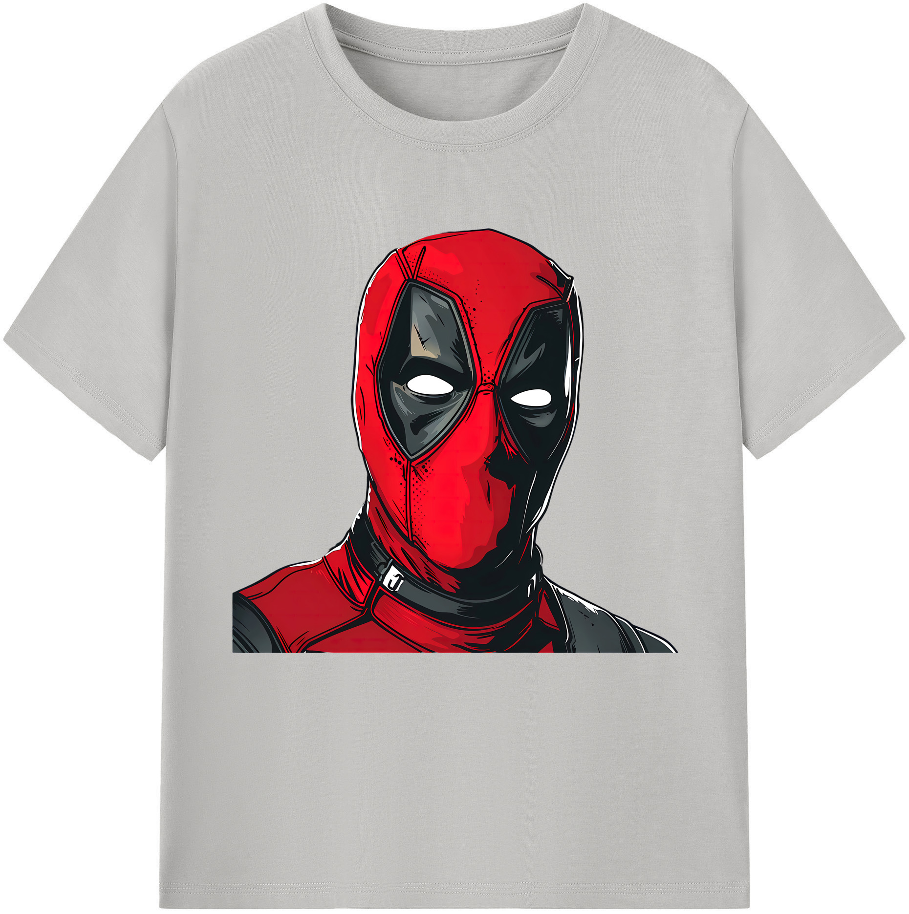 （画像用） Deadpool デッドプール 綿100％半袖Tシャツ（フロントプリント）