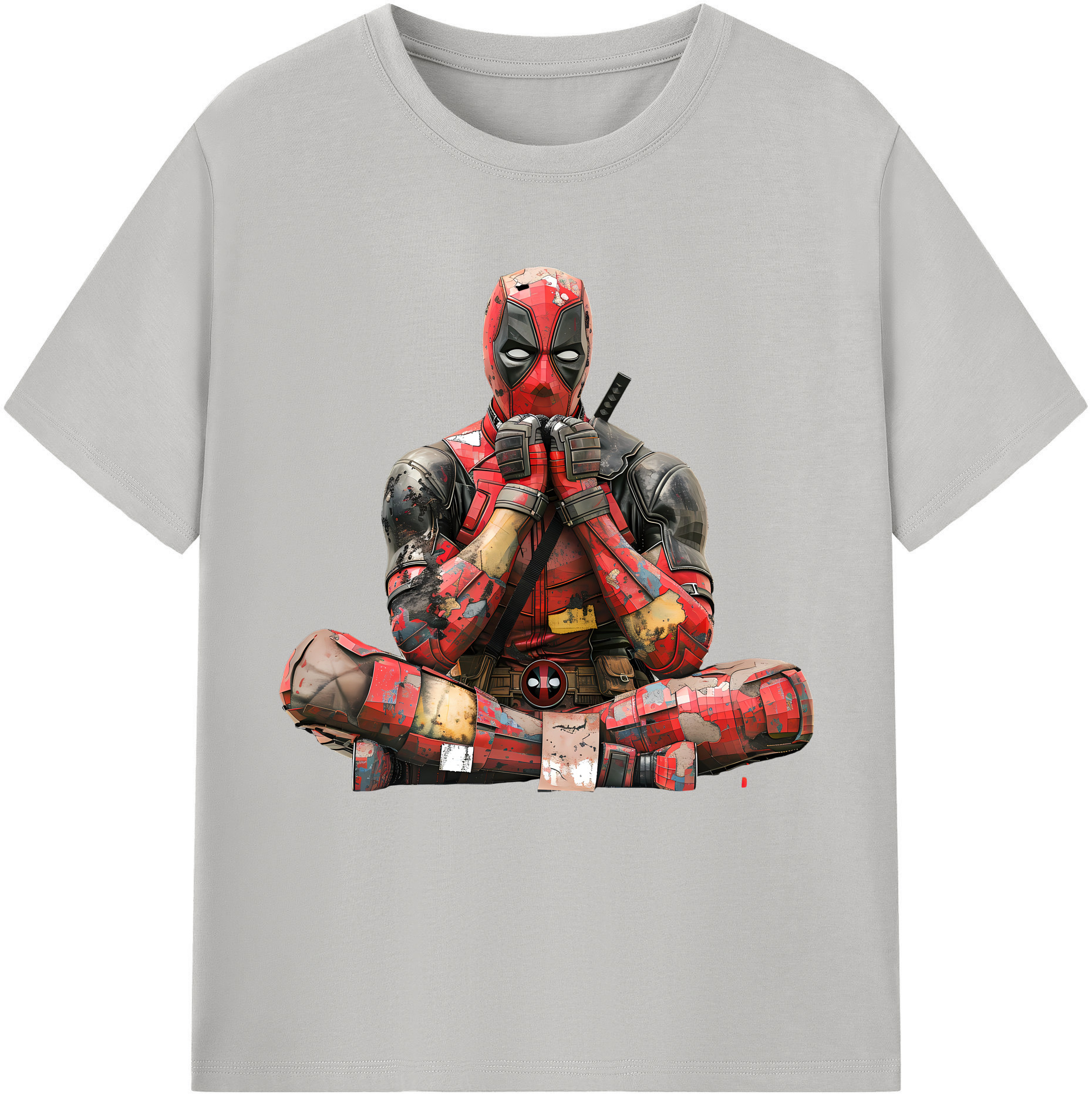 （画像用） Deadpool デッドプール 綿100％半袖Tシャツ（フロントプリント）