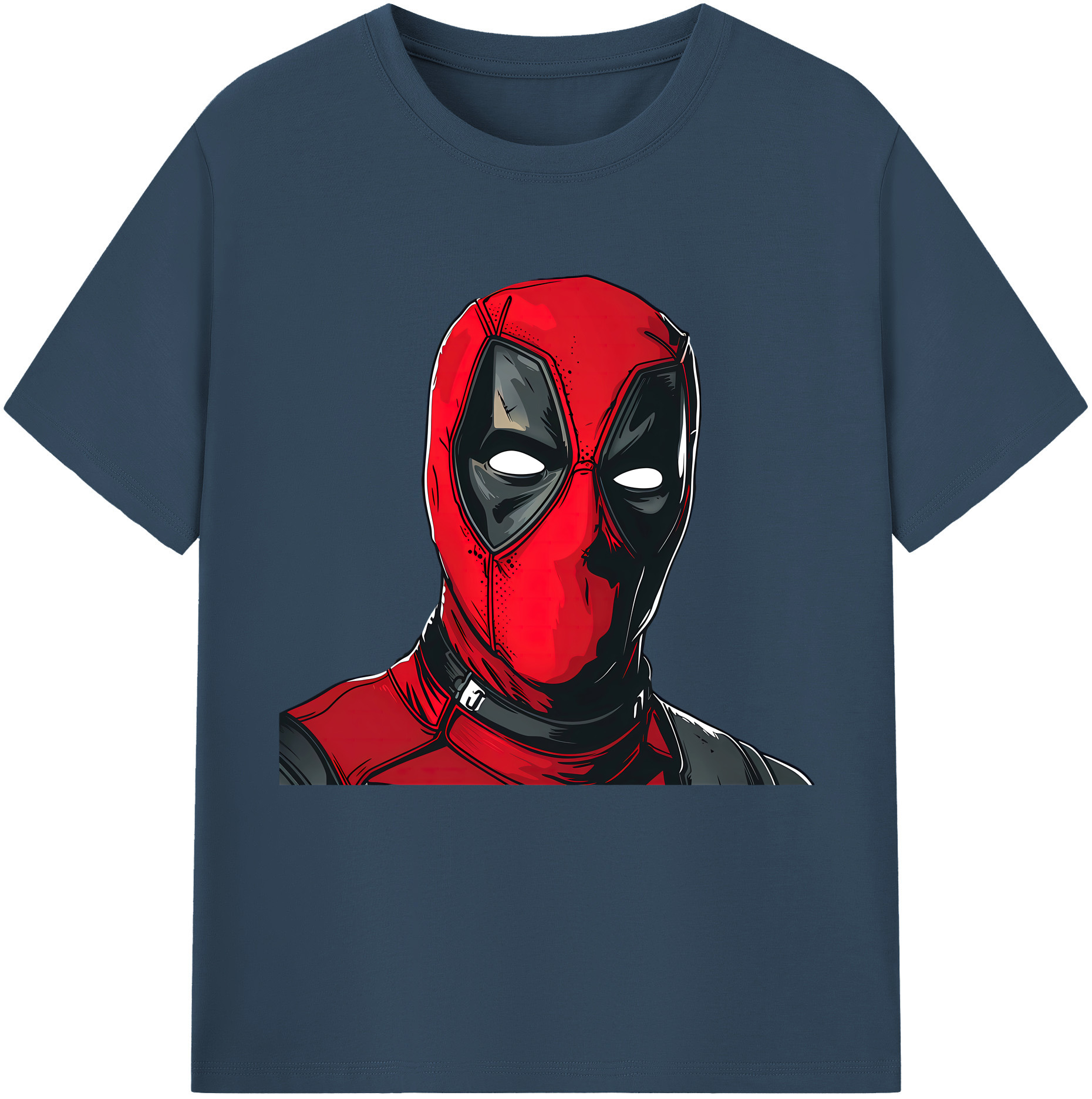 （画像用） Deadpool デッドプール 綿100％半袖Tシャツ（フロントプリント）