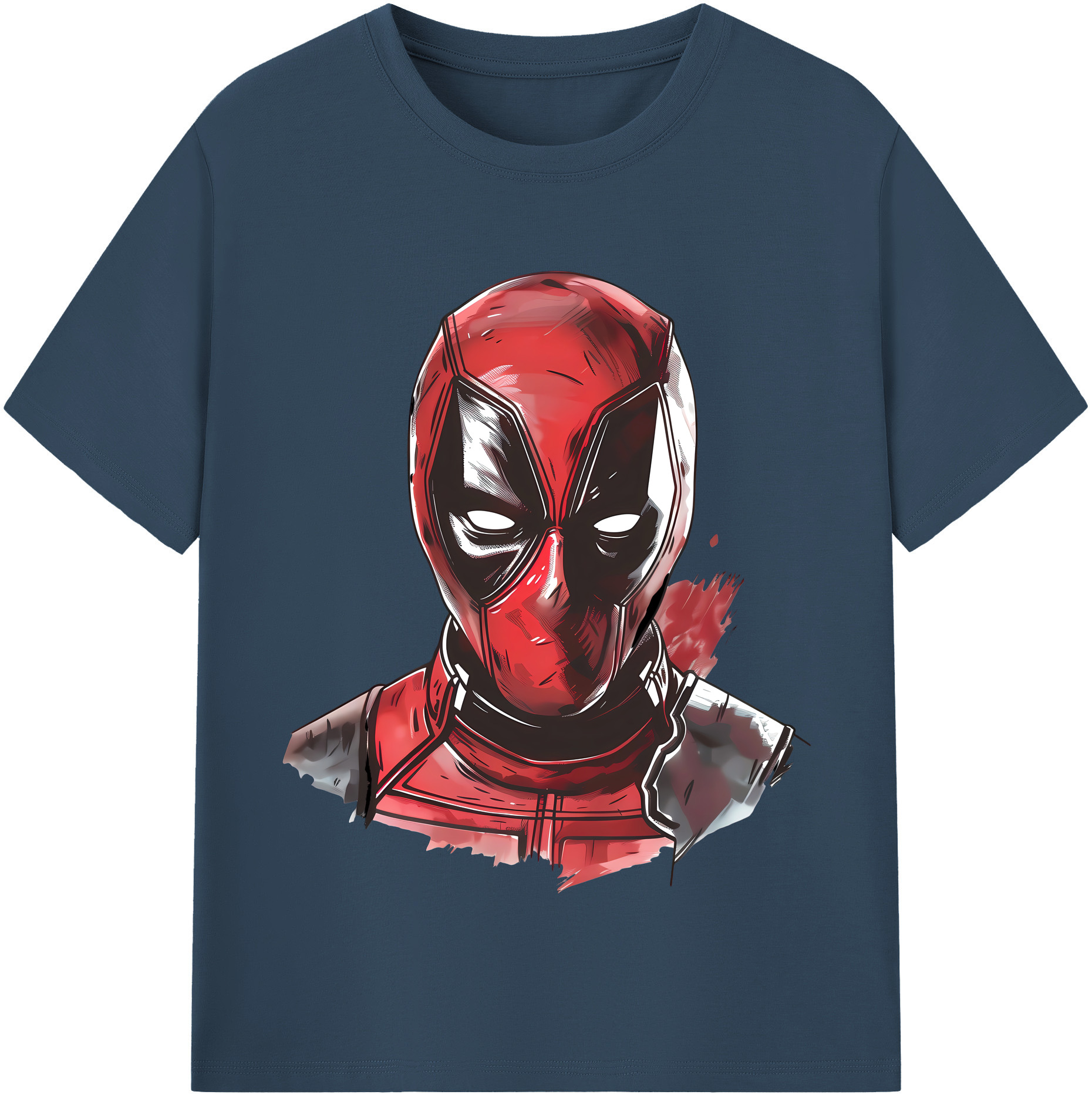 （画像用） Deadpool デッドプール 綿100％半袖Tシャツ（フロントプリント）
