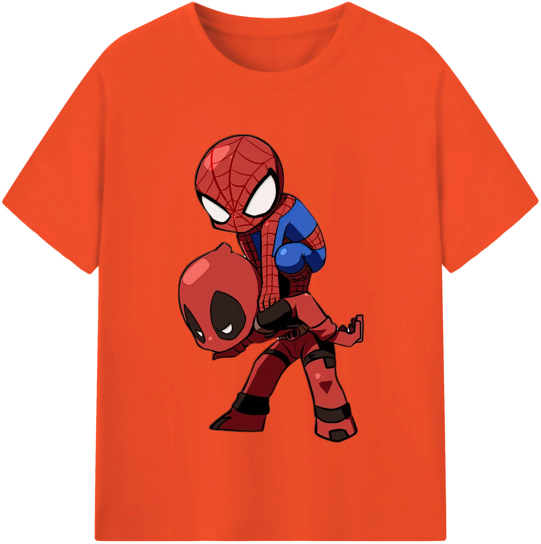 （画像用） Deadpool デッドプール 綿100％半袖Tシャツ（フロントプリント）