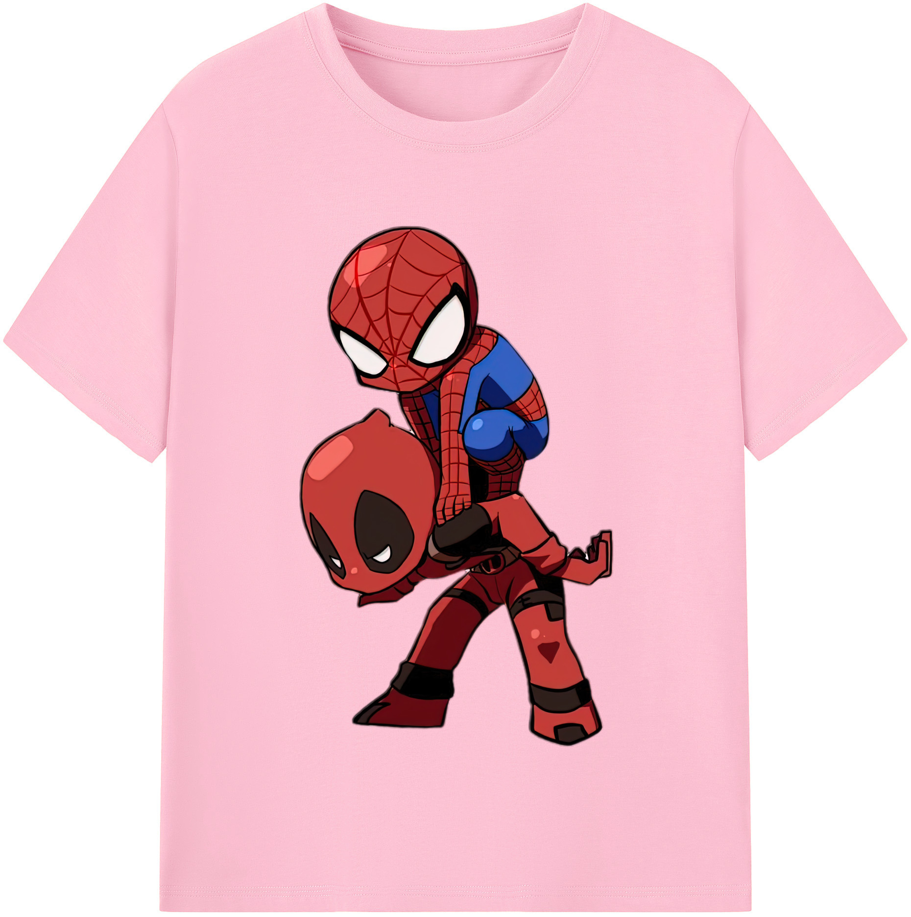 （画像用） Deadpool デッドプール 綿100％半袖Tシャツ（フロントプリント）