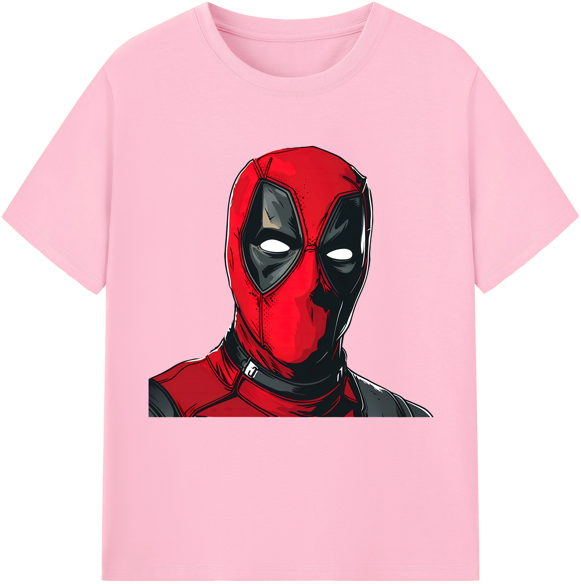 （画像用） Deadpool デッドプール 綿100％半袖Tシャツ（フロントプリント）