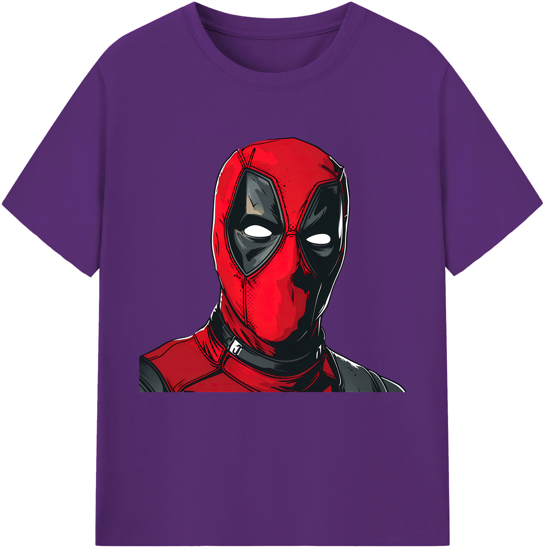 （画像用） Deadpool デッドプール 綿100％半袖Tシャツ（フロントプリント）