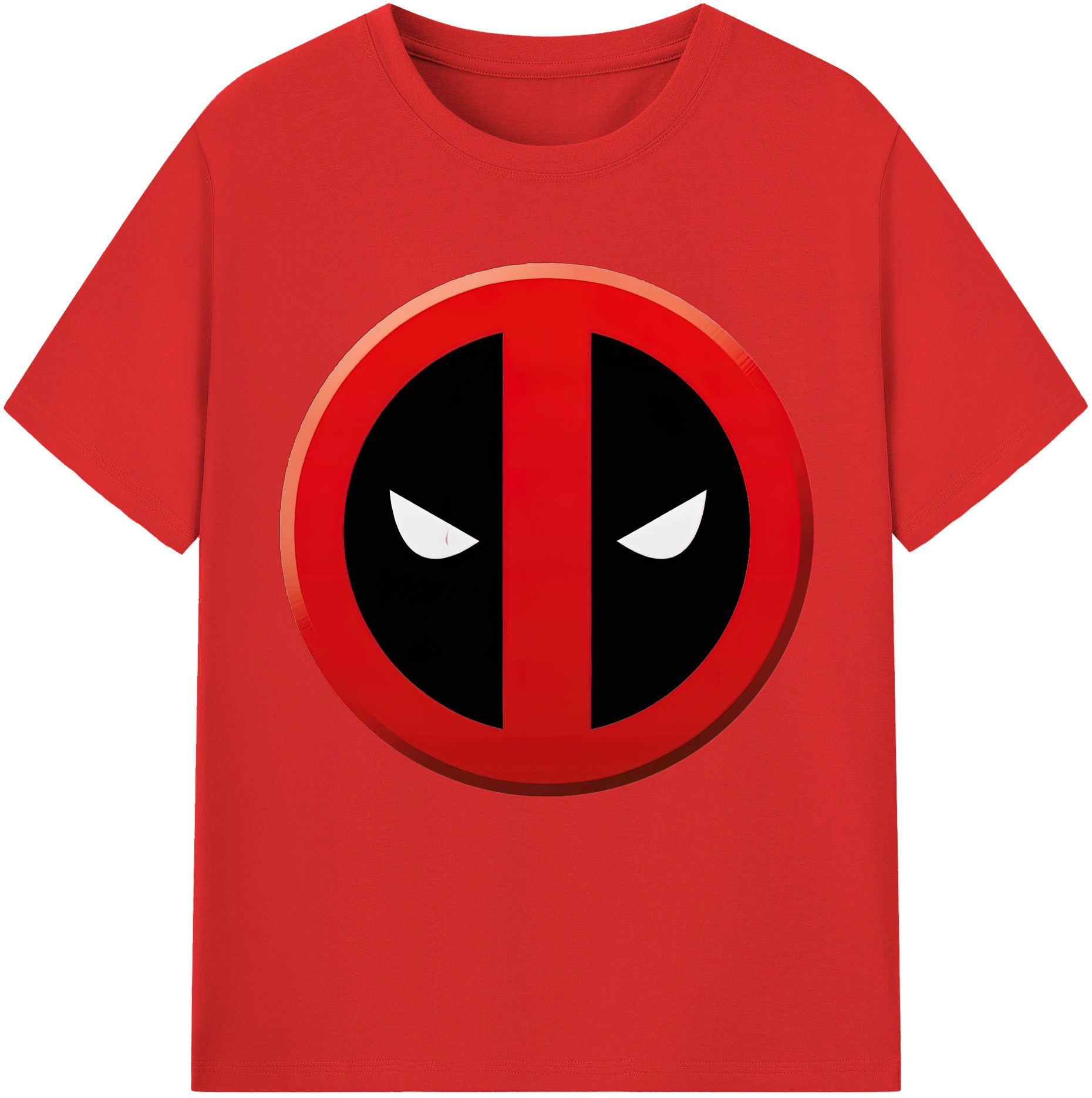 （画像用） Deadpool デッドプール 綿100％半袖Tシャツ（フロントプリント）