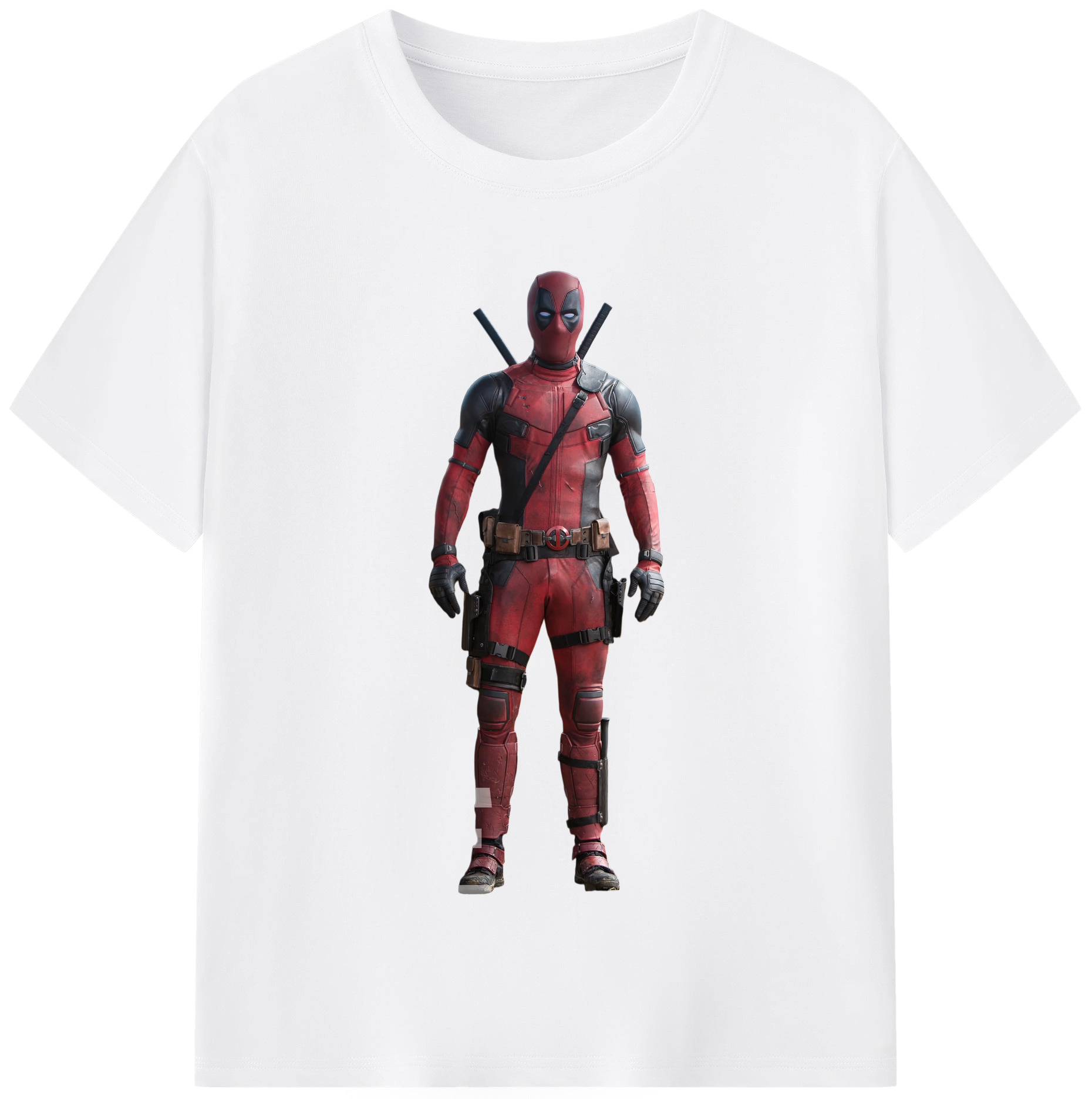 （画像用） Deadpool デッドプール 綿100％半袖Tシャツ（フロントプリント）