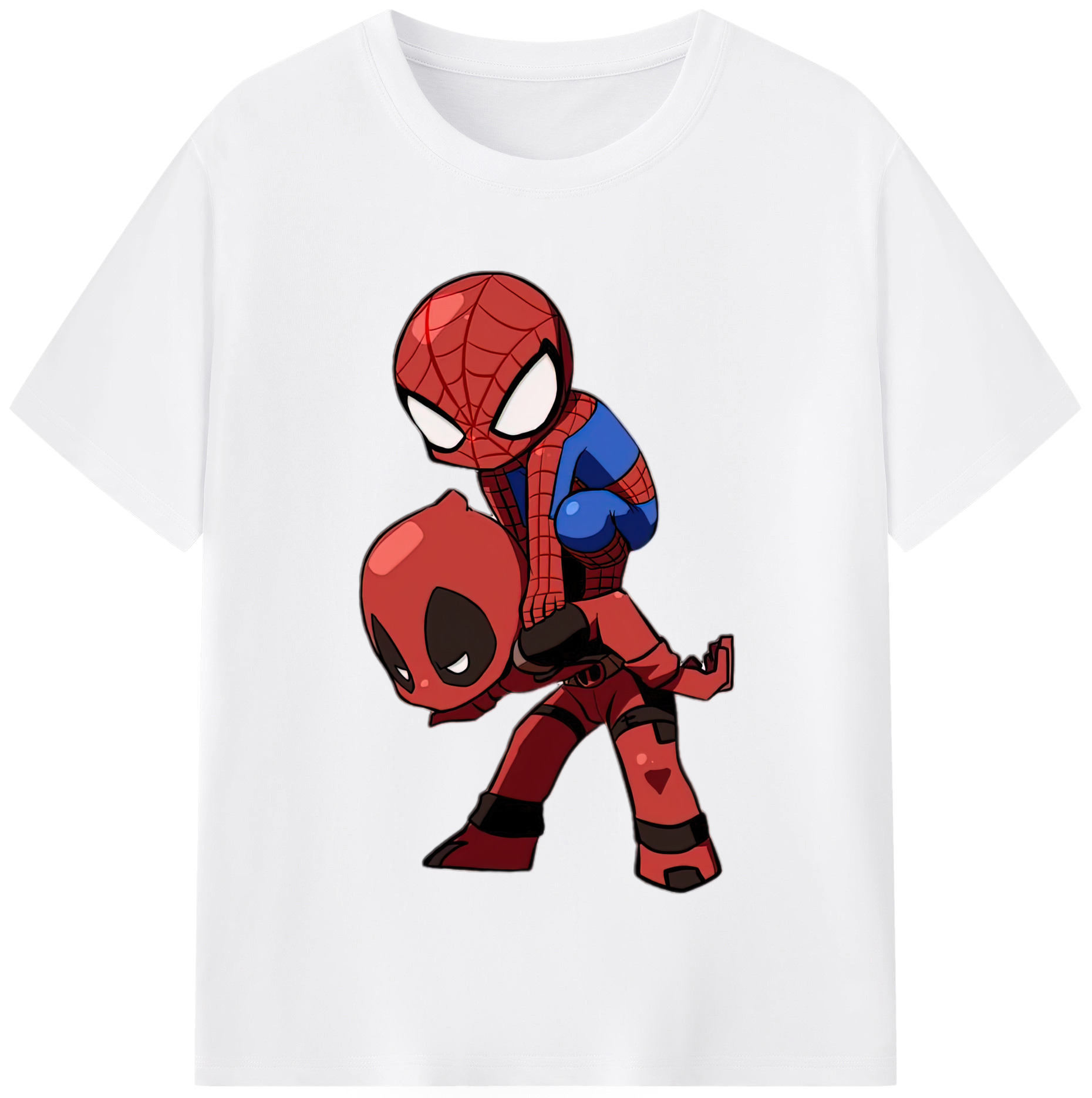 （画像用） Deadpool デッドプール 綿100％半袖Tシャツ（フロントプリント）