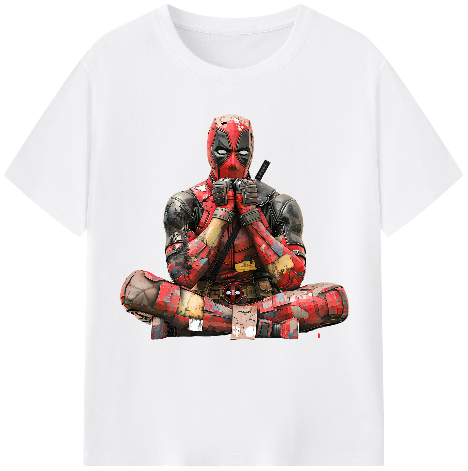 （画像用） Deadpool デッドプール 綿100％半袖Tシャツ（フロントプリント）