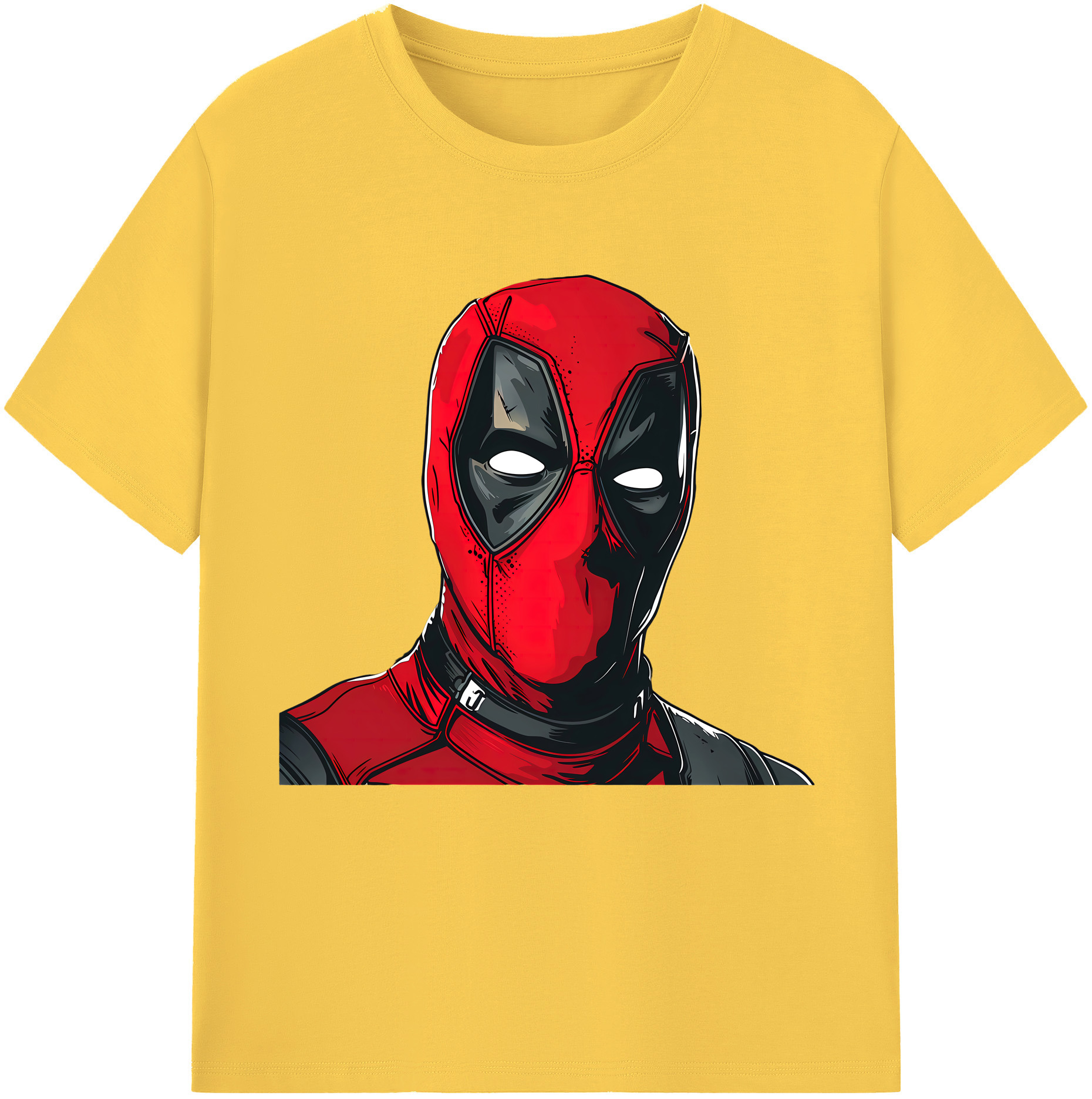 （画像用） Deadpool デッドプール 綿100％半袖Tシャツ（フロントプリント）