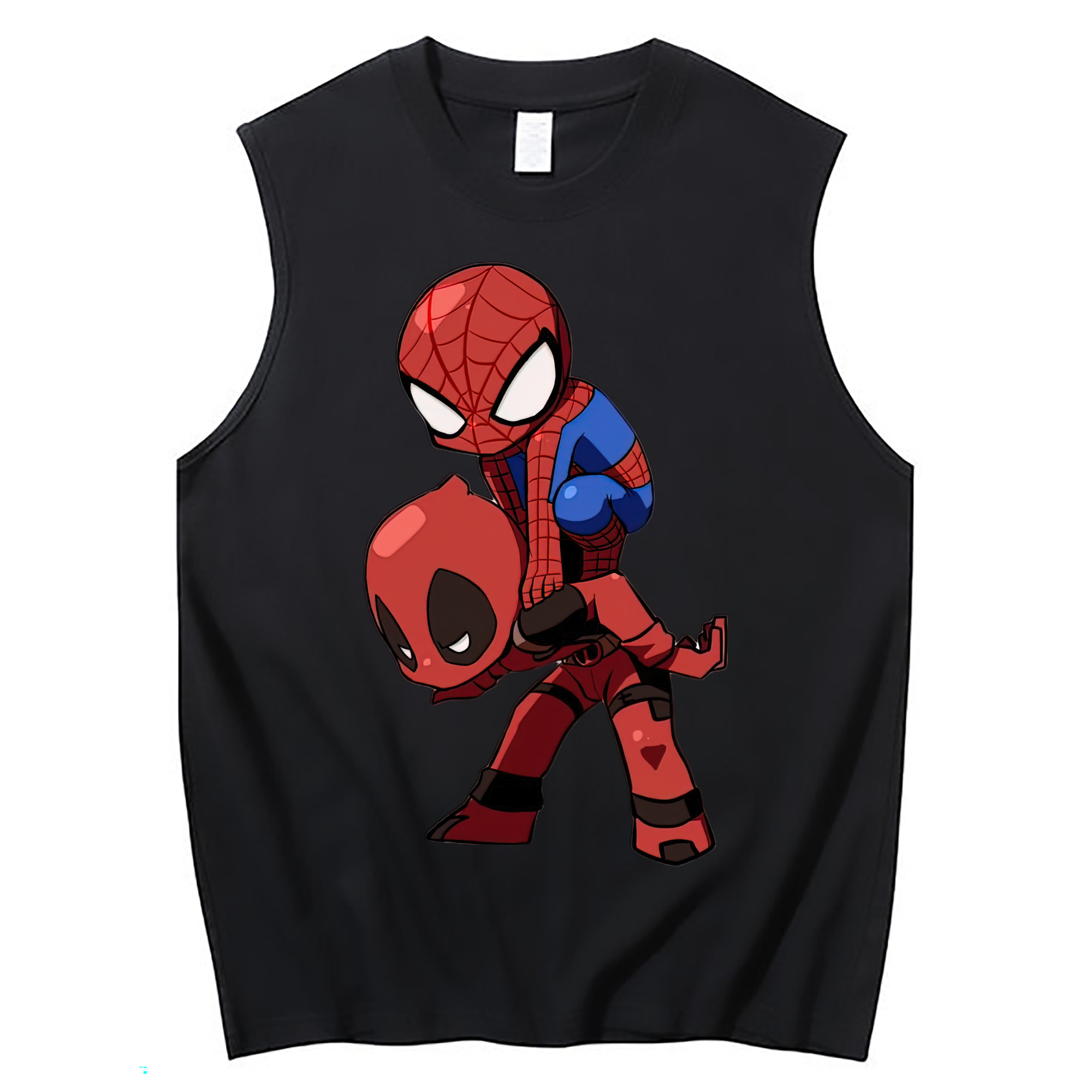 （画像用） Deadpool デッドプール コットン100％タンクトップ（フロントプリント）