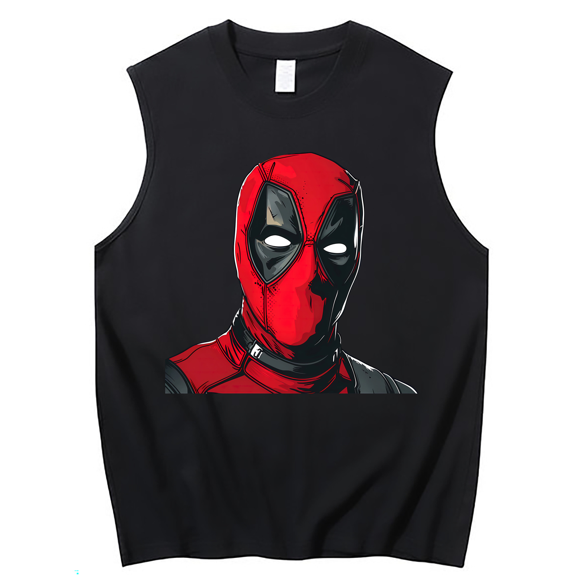 （画像用） Deadpool デッドプール コットン100％タンクトップ（フロントプリント）