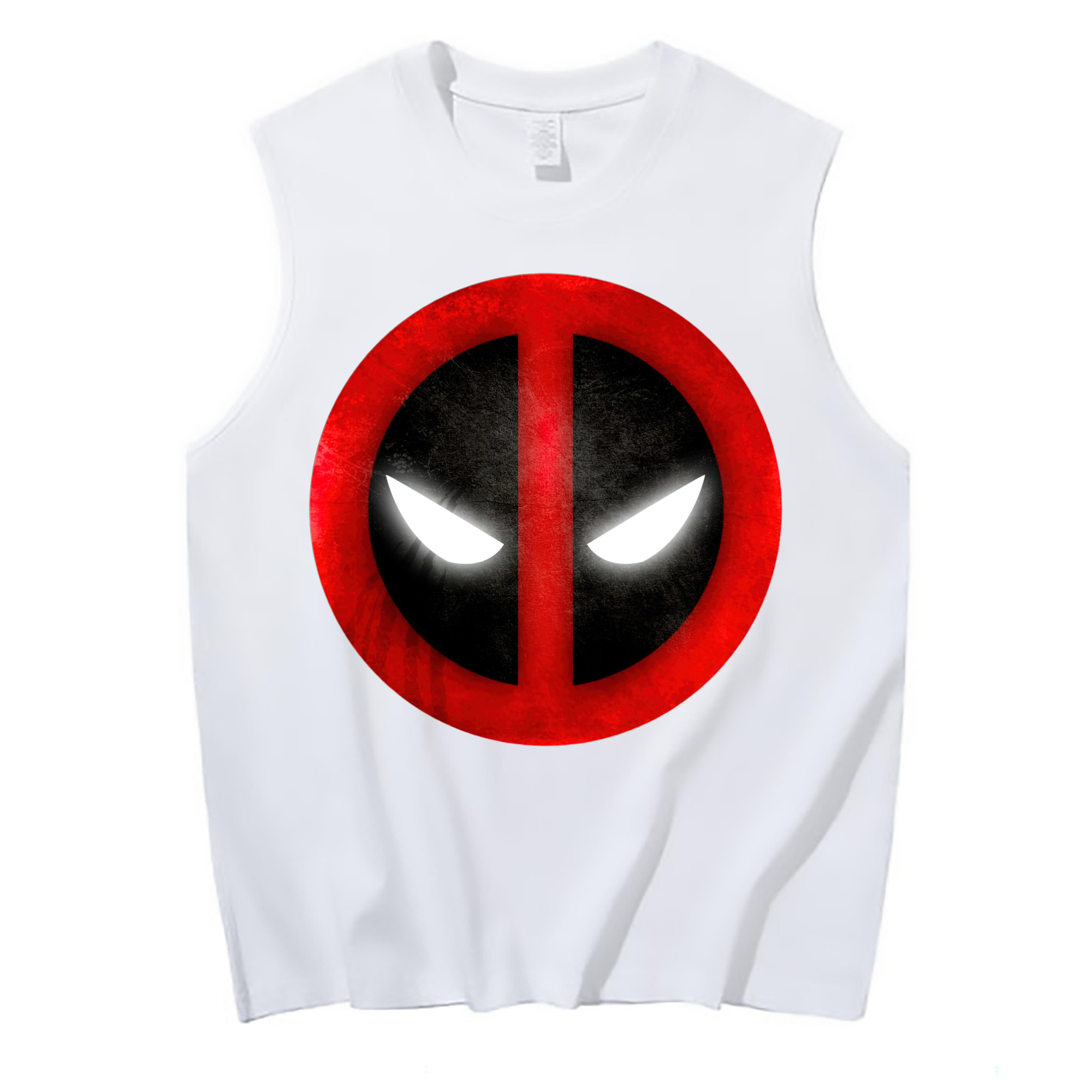 （画像用） Deadpool デッドプール コットン100％タンクトップ（フロントプリント）