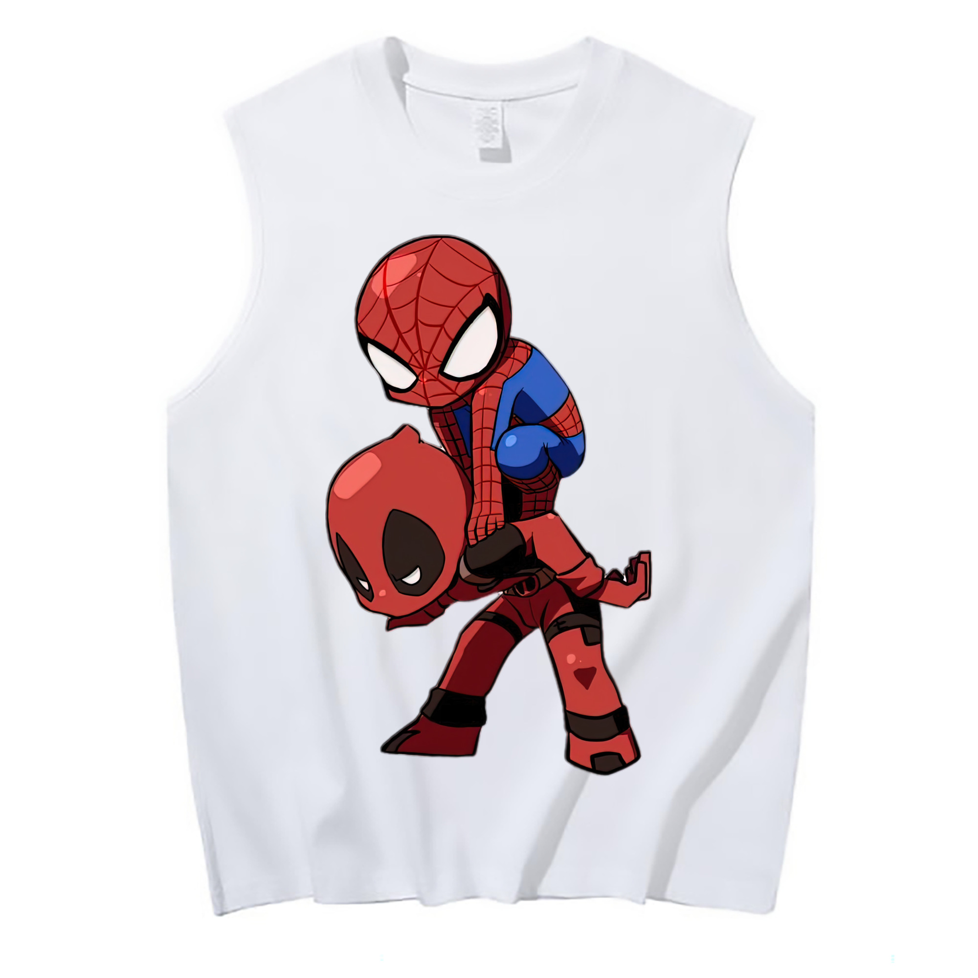 （画像用） Deadpool デッドプール コットン100％タンクトップ（フロントプリント）